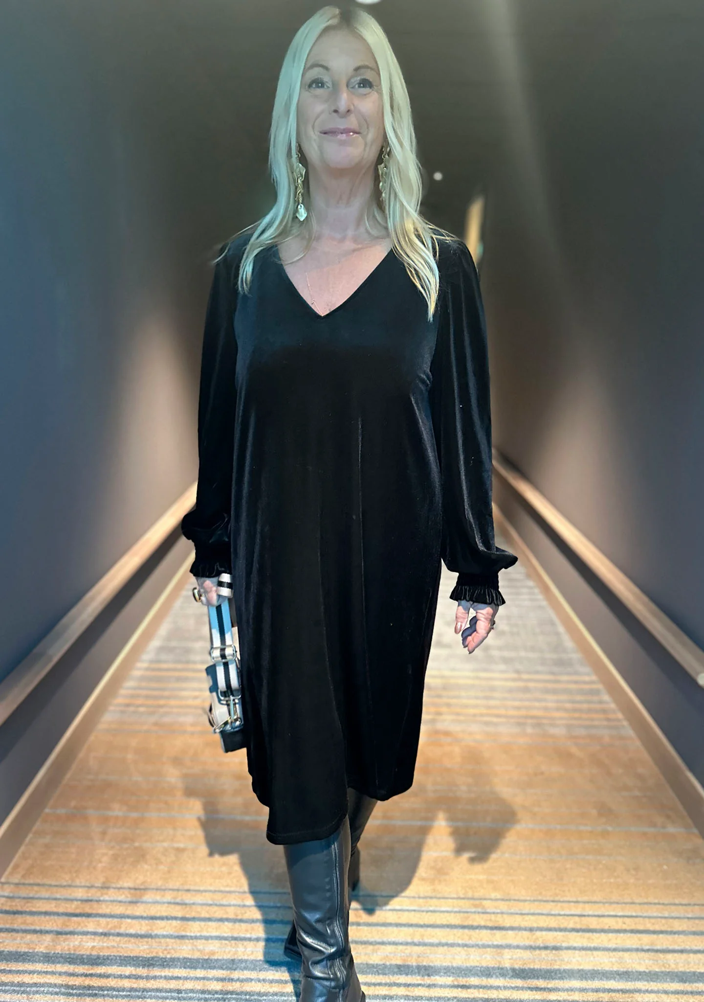 Stella Dress - Black - Image 3