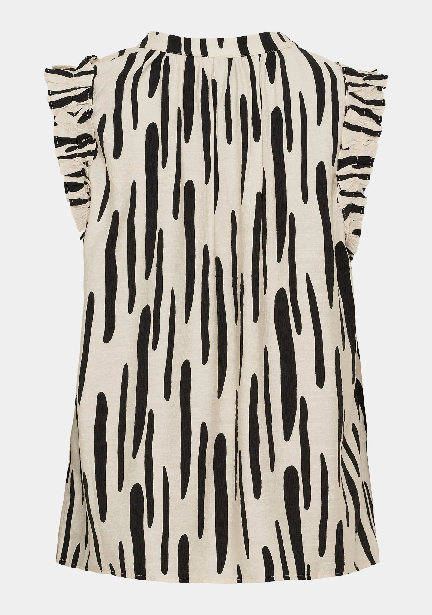 Ane Top - Black Brushstrokes - Image 6