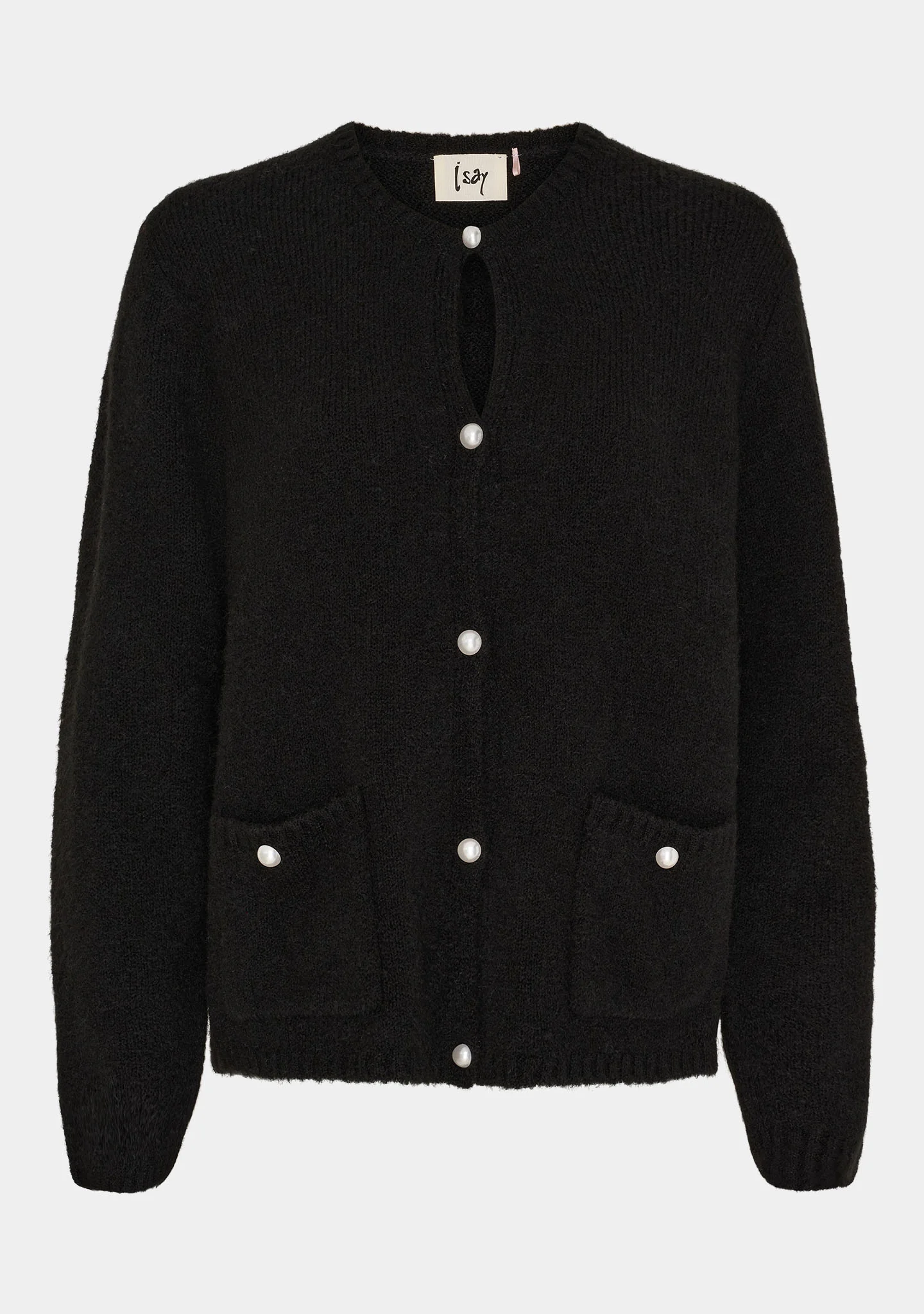 Anna Classic Cardigan - Black - Image 2