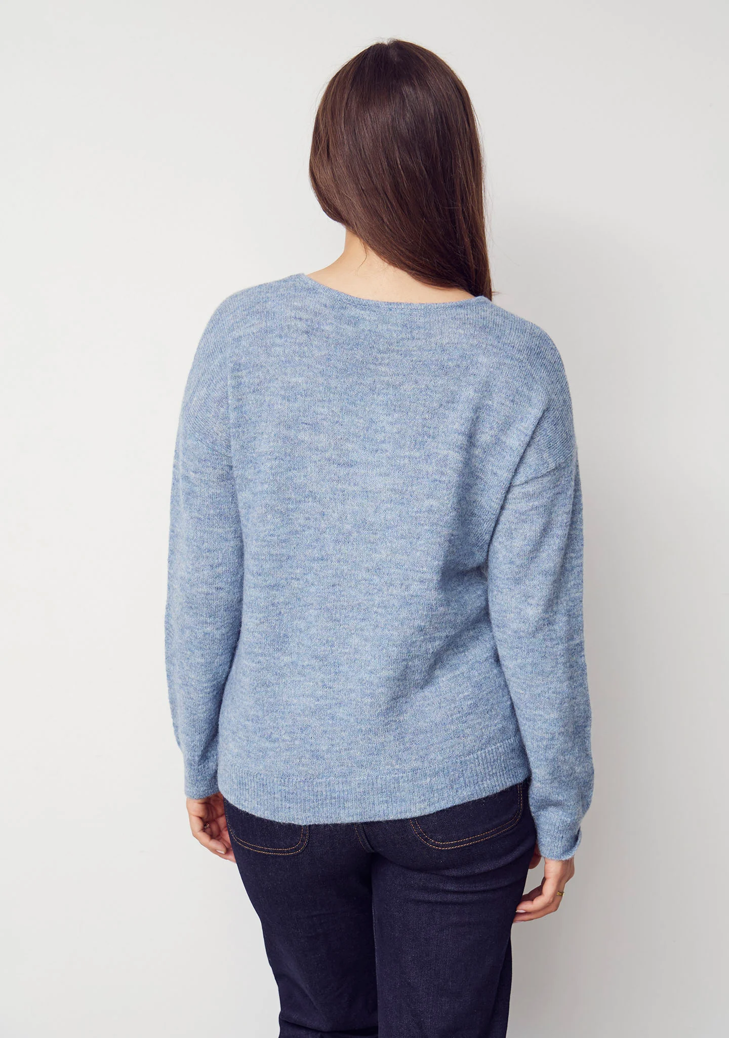 Anna Classic Pullover - Ice Blue - Image 3