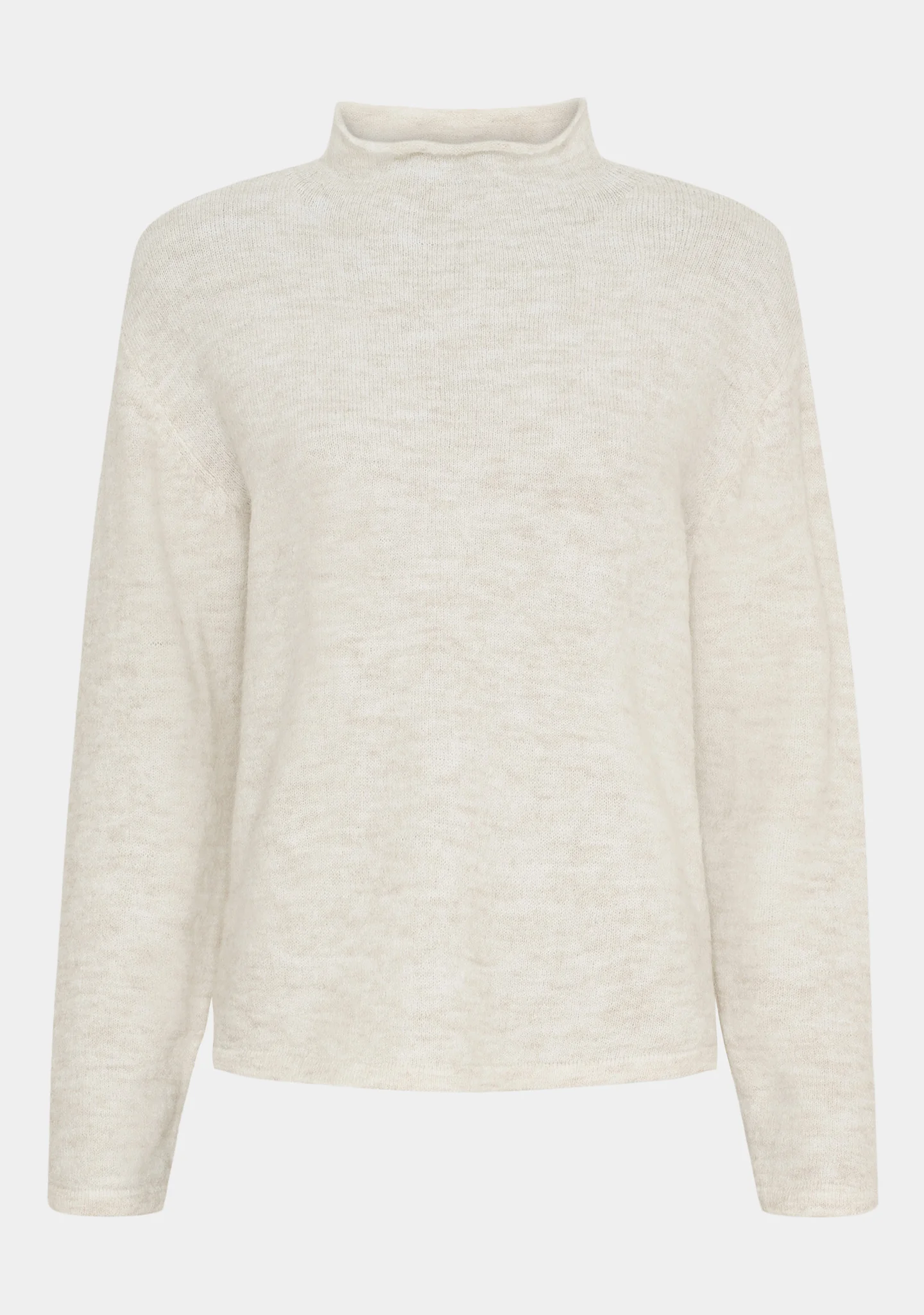 Anna Highneck Pullover - Broken White - Image 5