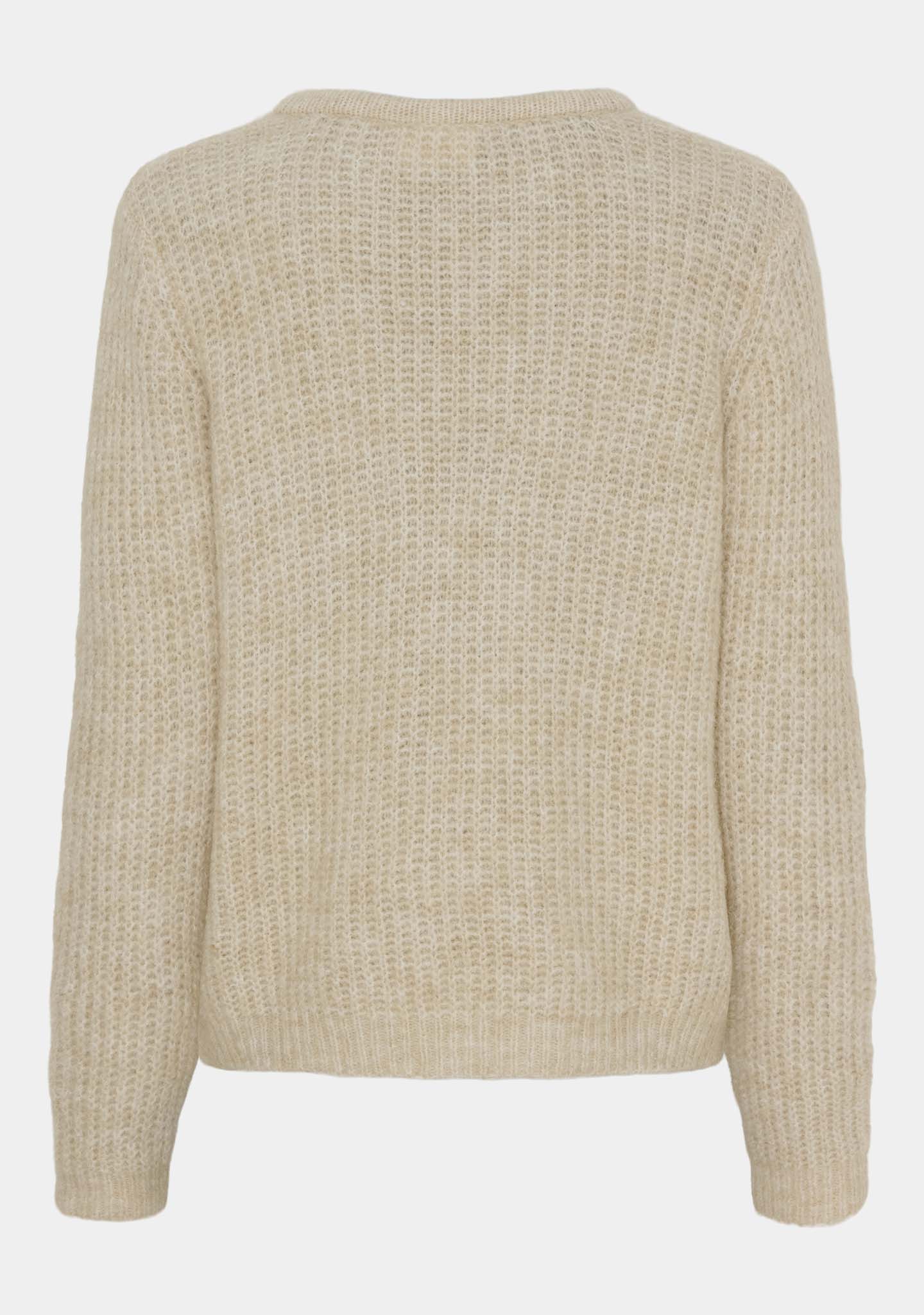 Anna String Pullover - Sand Melange - Image 7