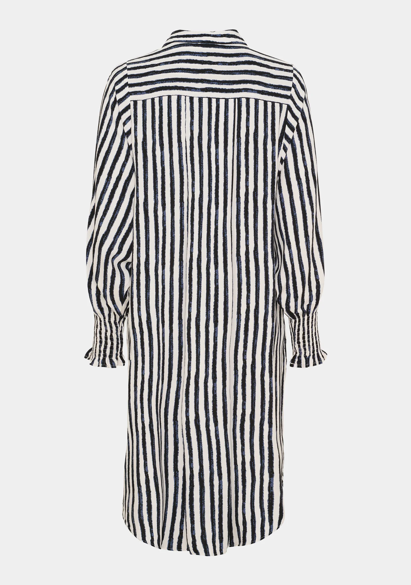 Asta Smock Dress - Creamy w/Black - Image 6