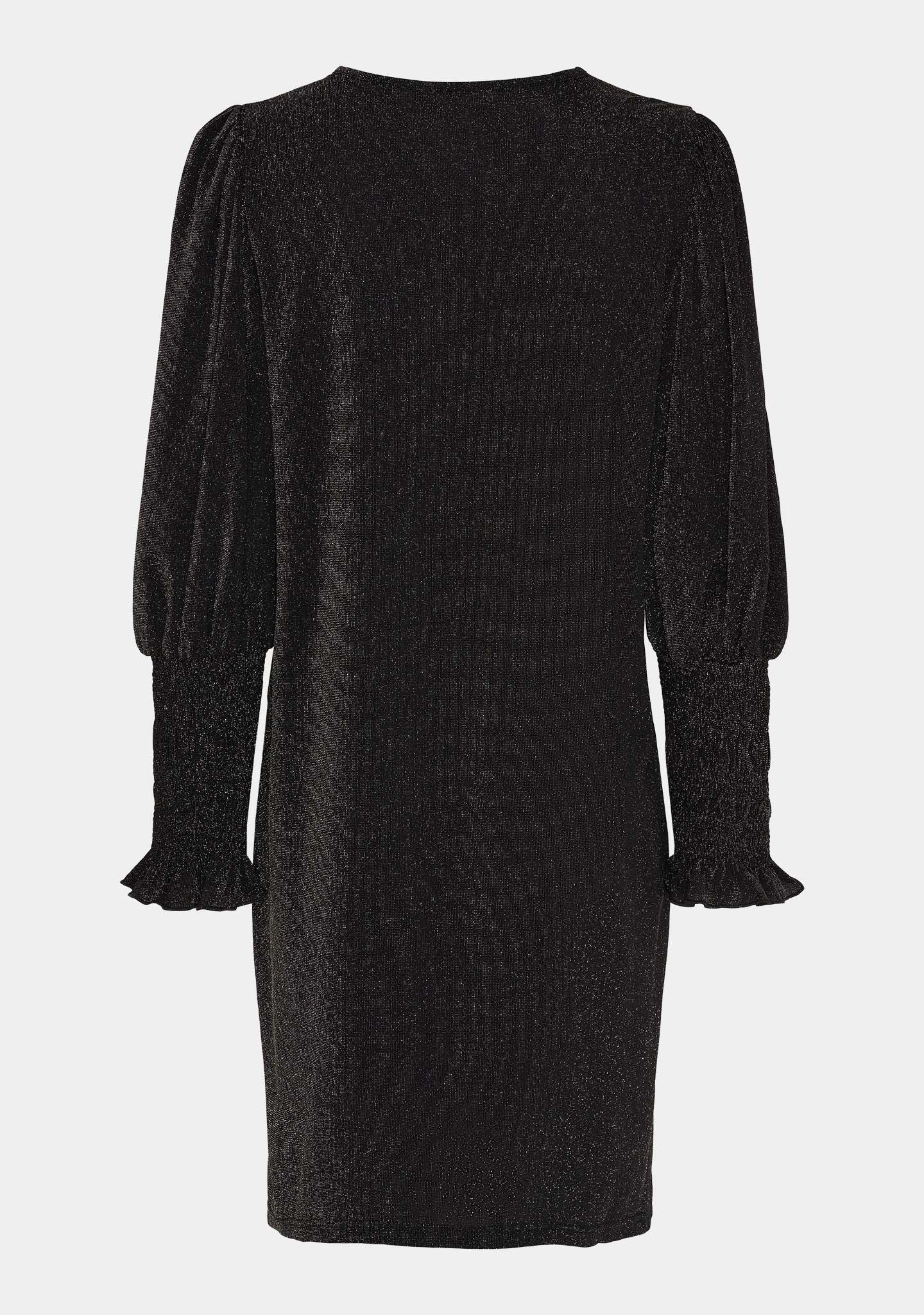 Barbel Dress - Black w/Silver - Image 6