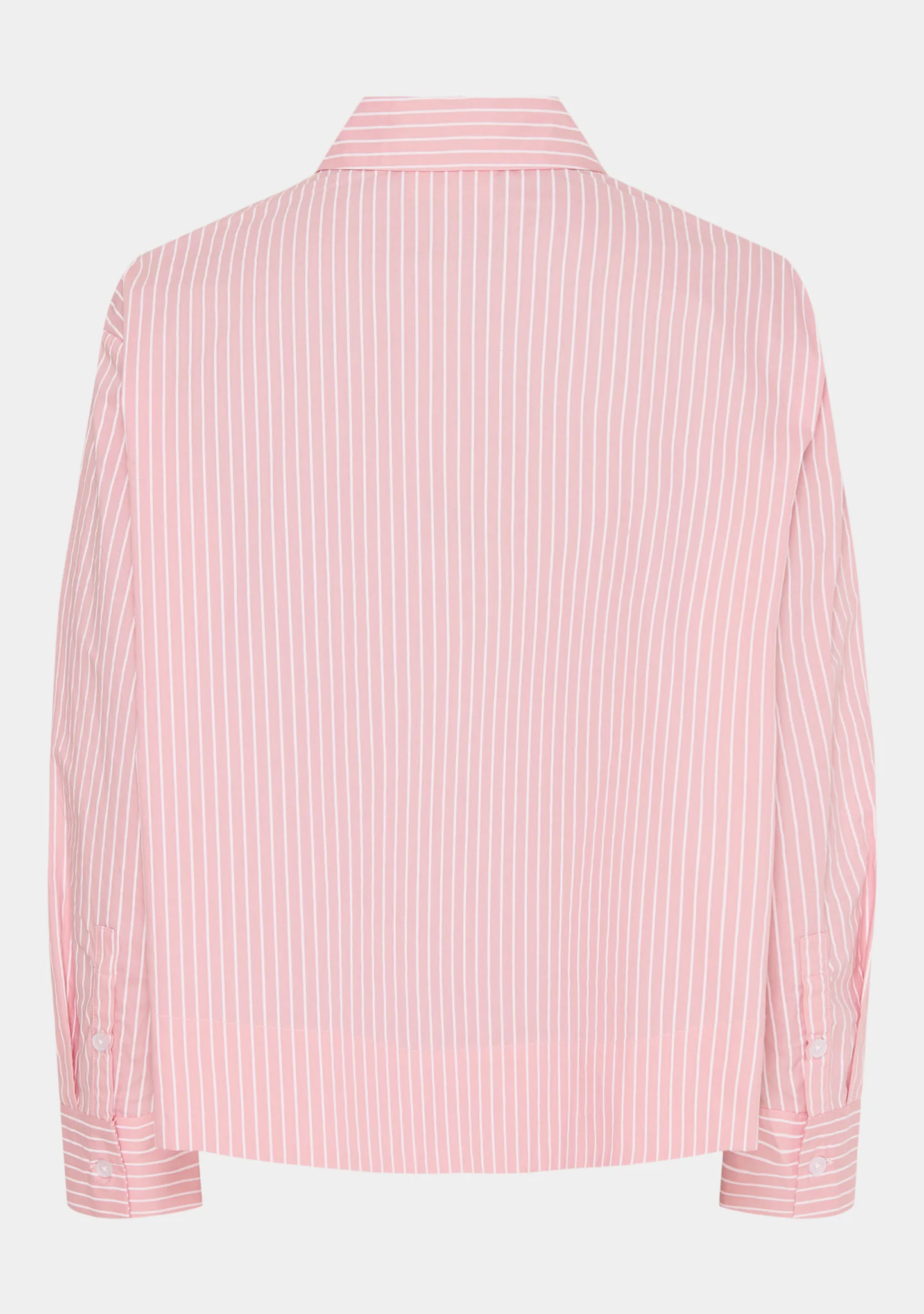 Bellis Shirt Jacket - Rose stripes - Image 6
