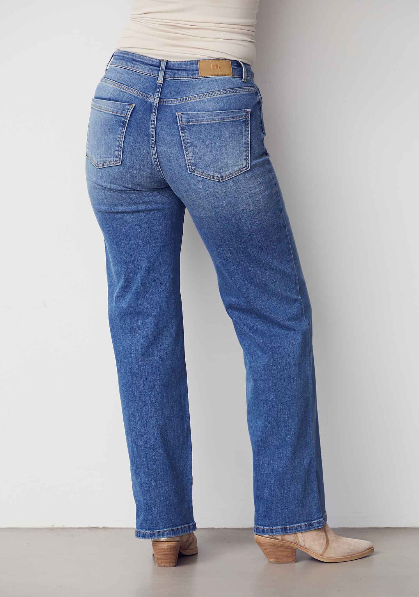 Bologna Classic Jeans - Mid Denim - Image 3