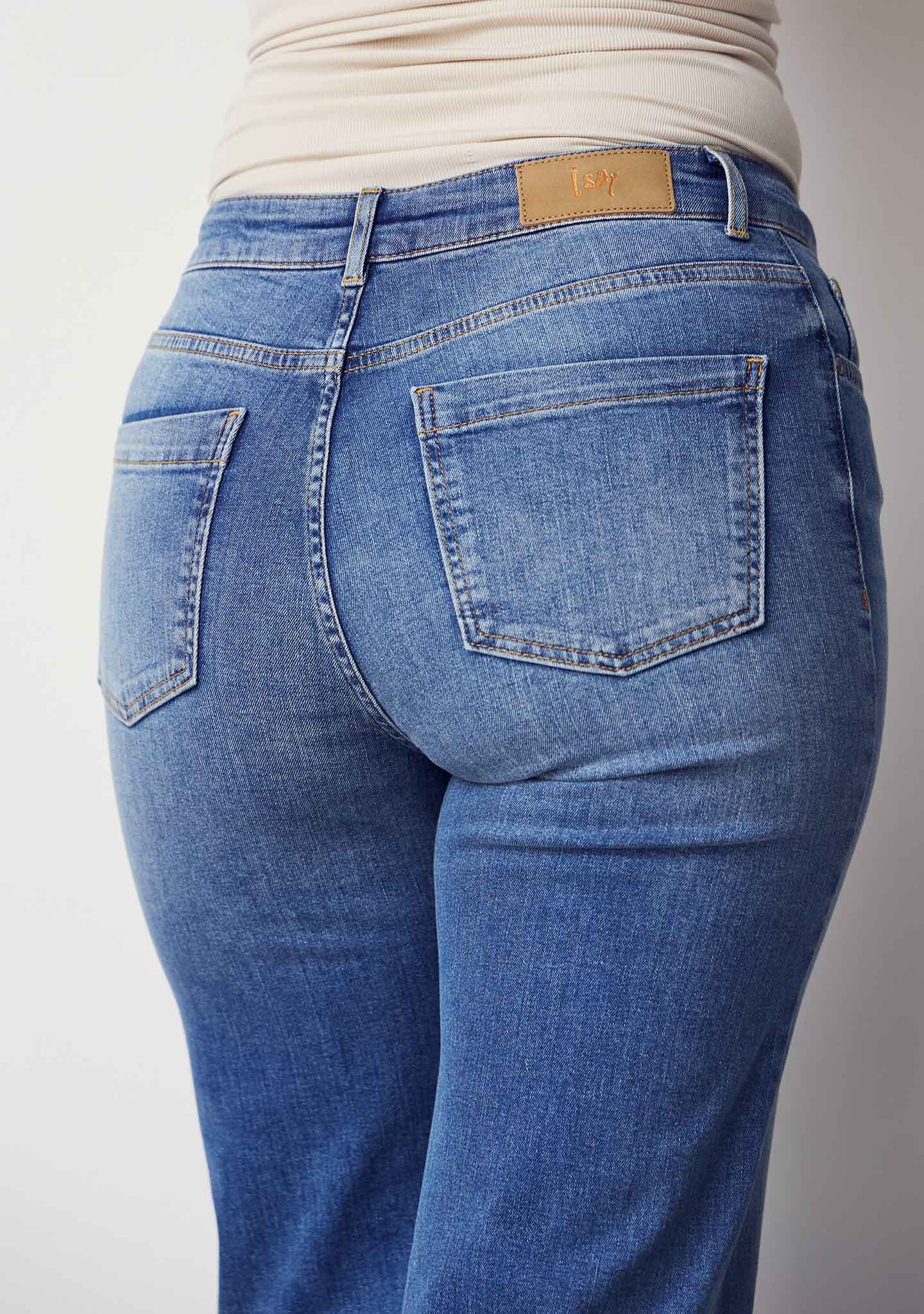Bologna Classic Jeans - Mid Denim - Image 5