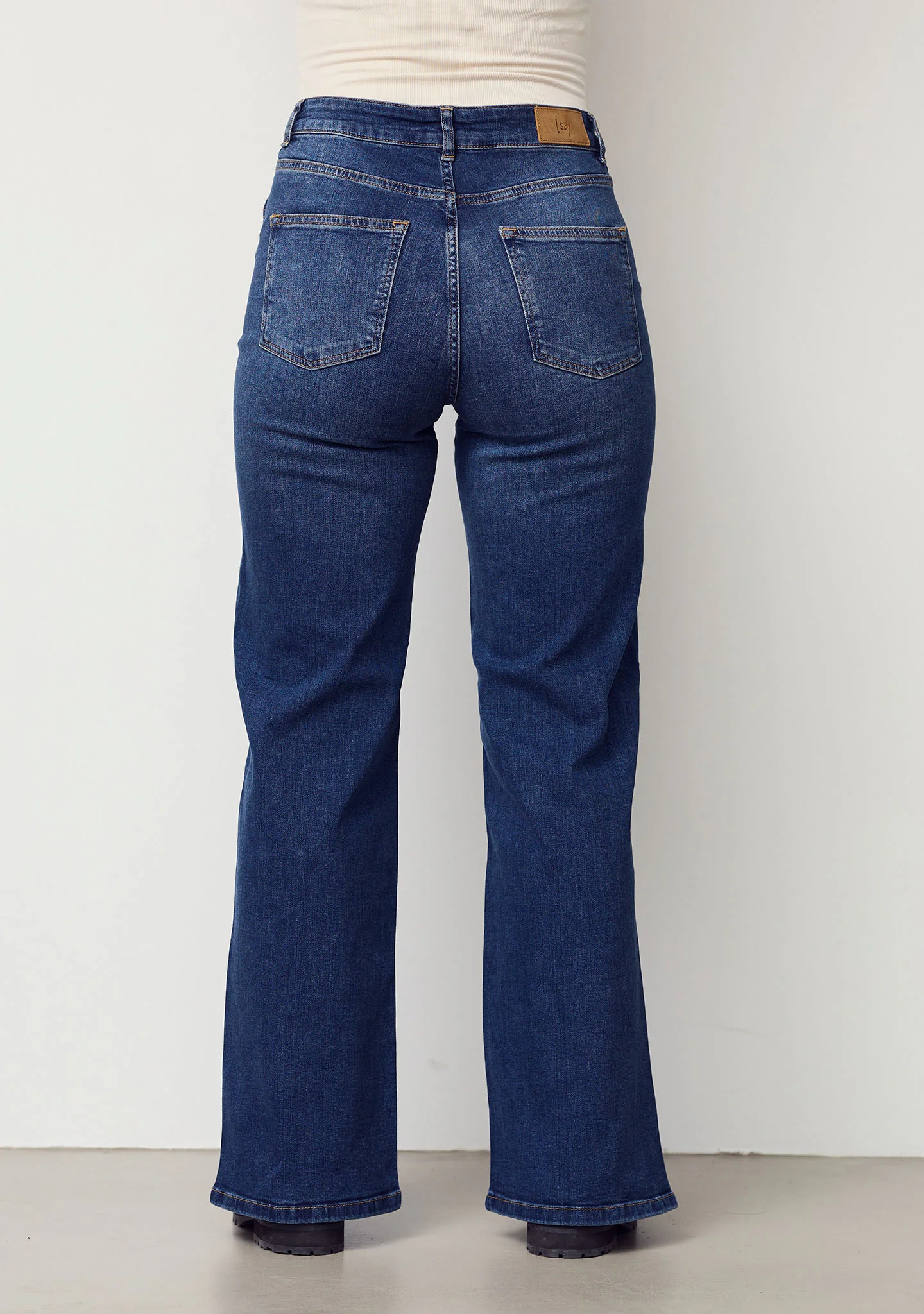 Bologna Split Jeans - Dark denim - Image 3