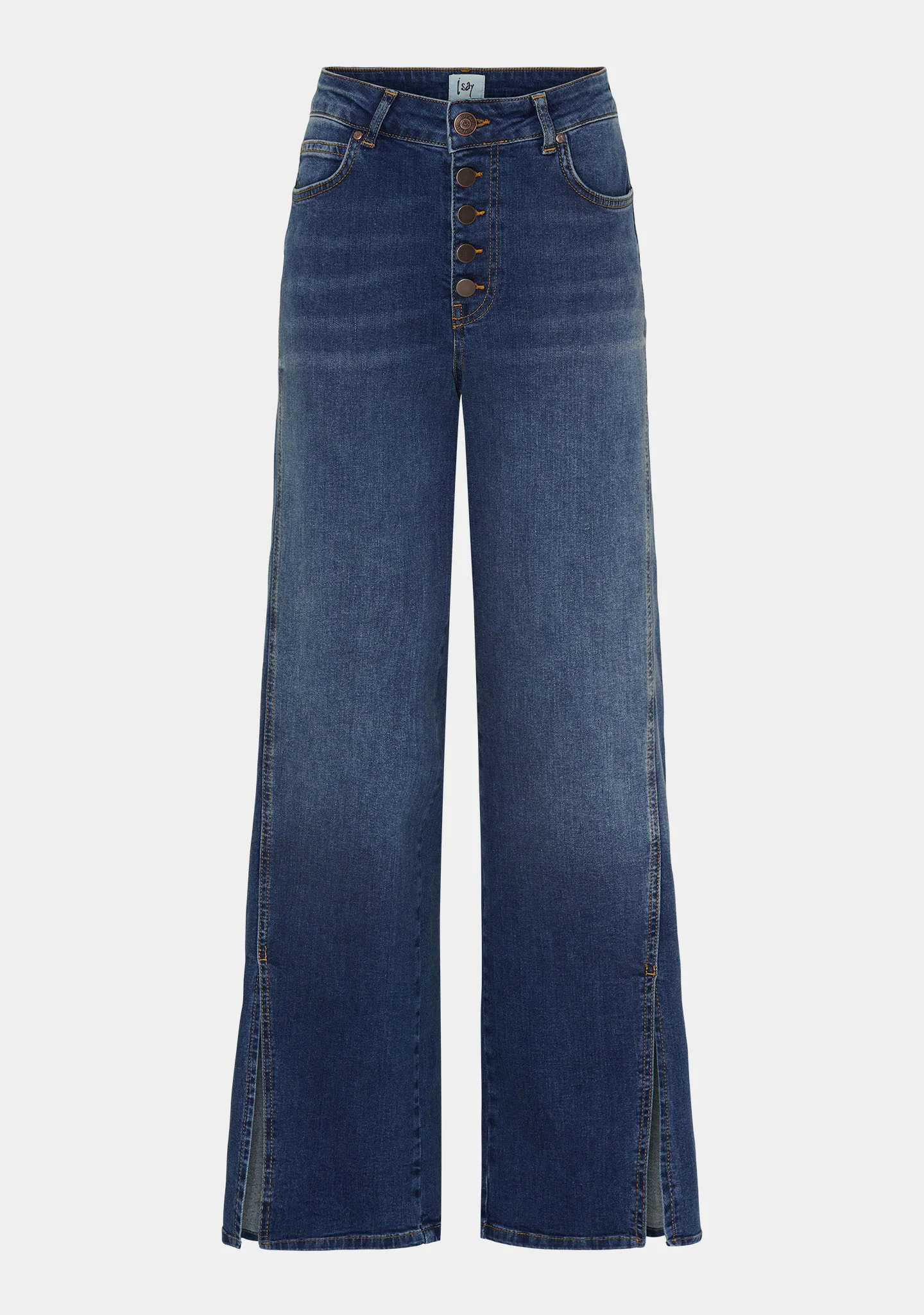 Bologna Split Jeans - Dark denim - Image 5