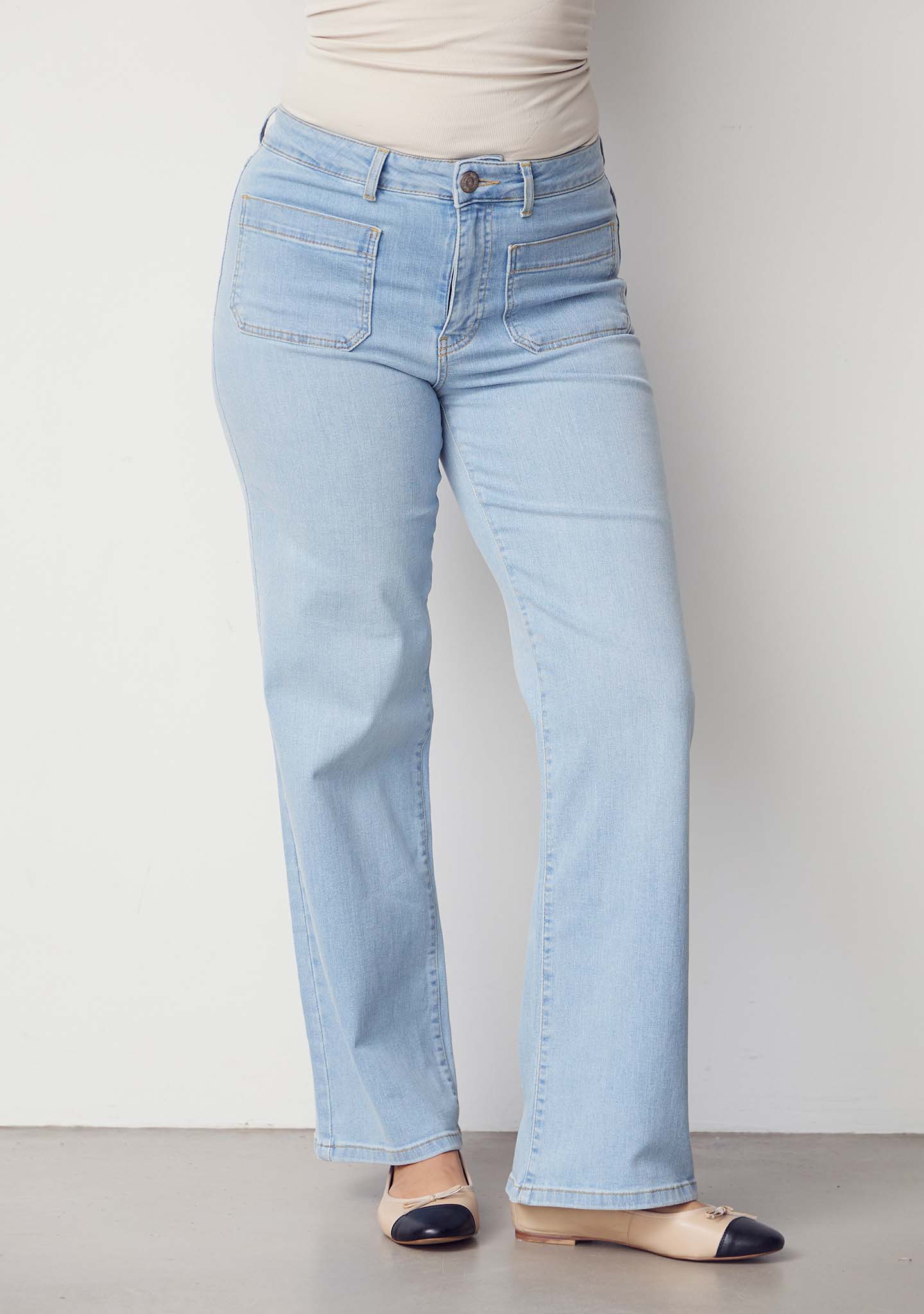 Bologna Wide Jeans - Light Denim