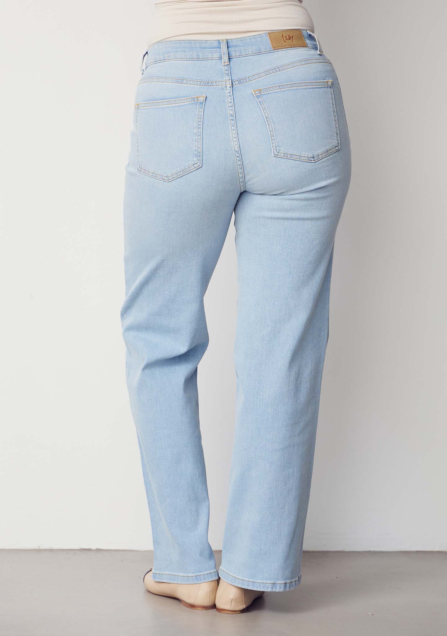 Bologna Wide Jeans - Light Denim - Image 3