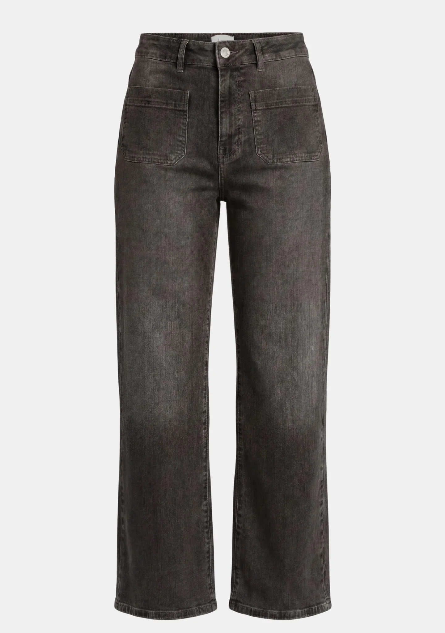 Bologna Wide Jeans - Washed Grey