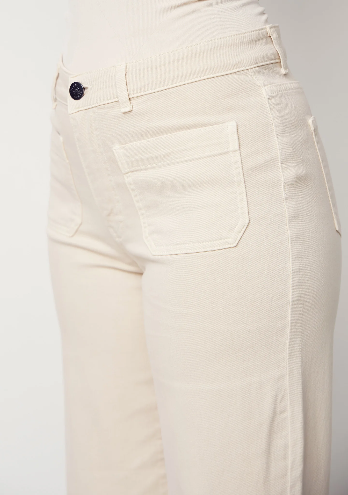 Bologna wide Twill Pant - Desert - Image 4