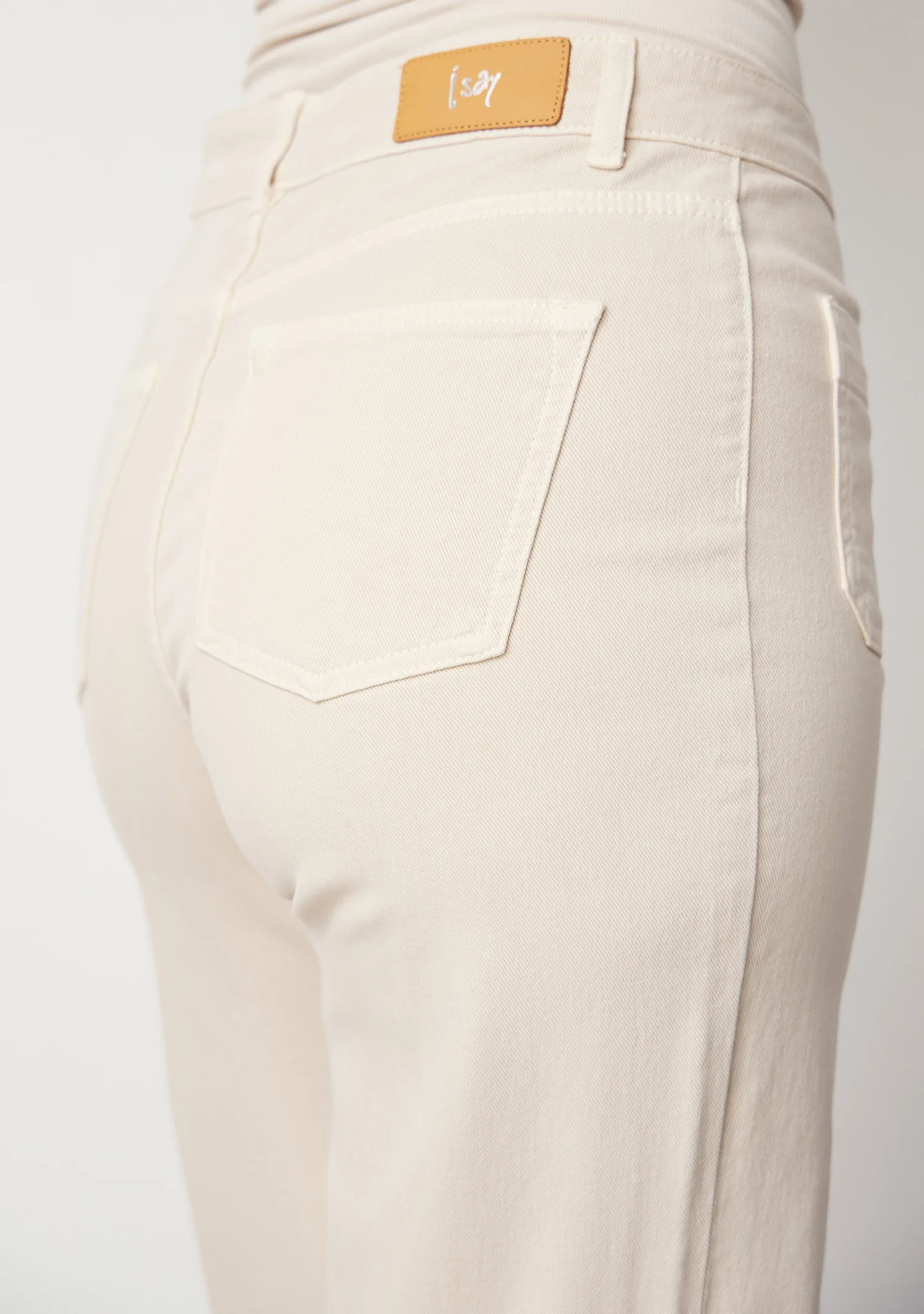 Bologna wide Twill Pant - Desert - Image 5