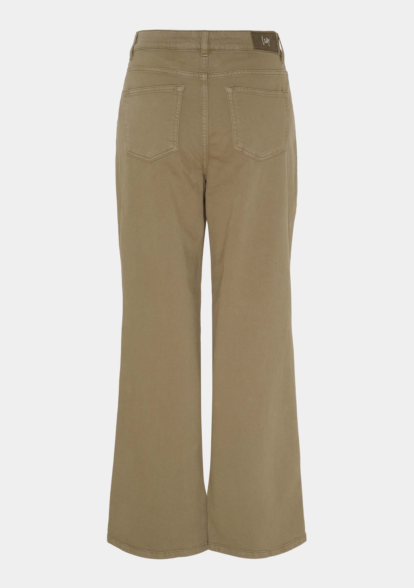 Bologna wide Twill Pant - Light Mole - Image 2