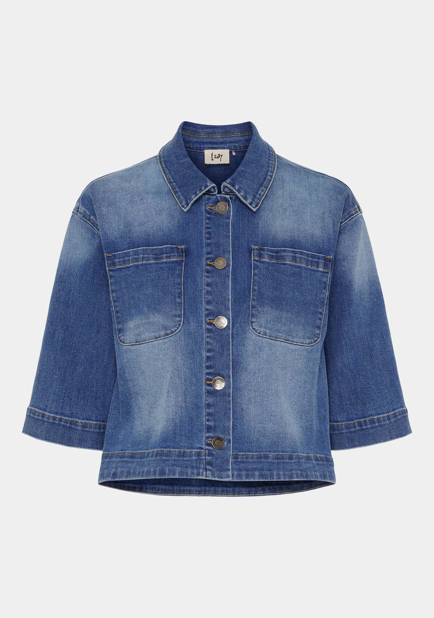Carpi Denim Jacket - Basic Denim Wash - Image 6