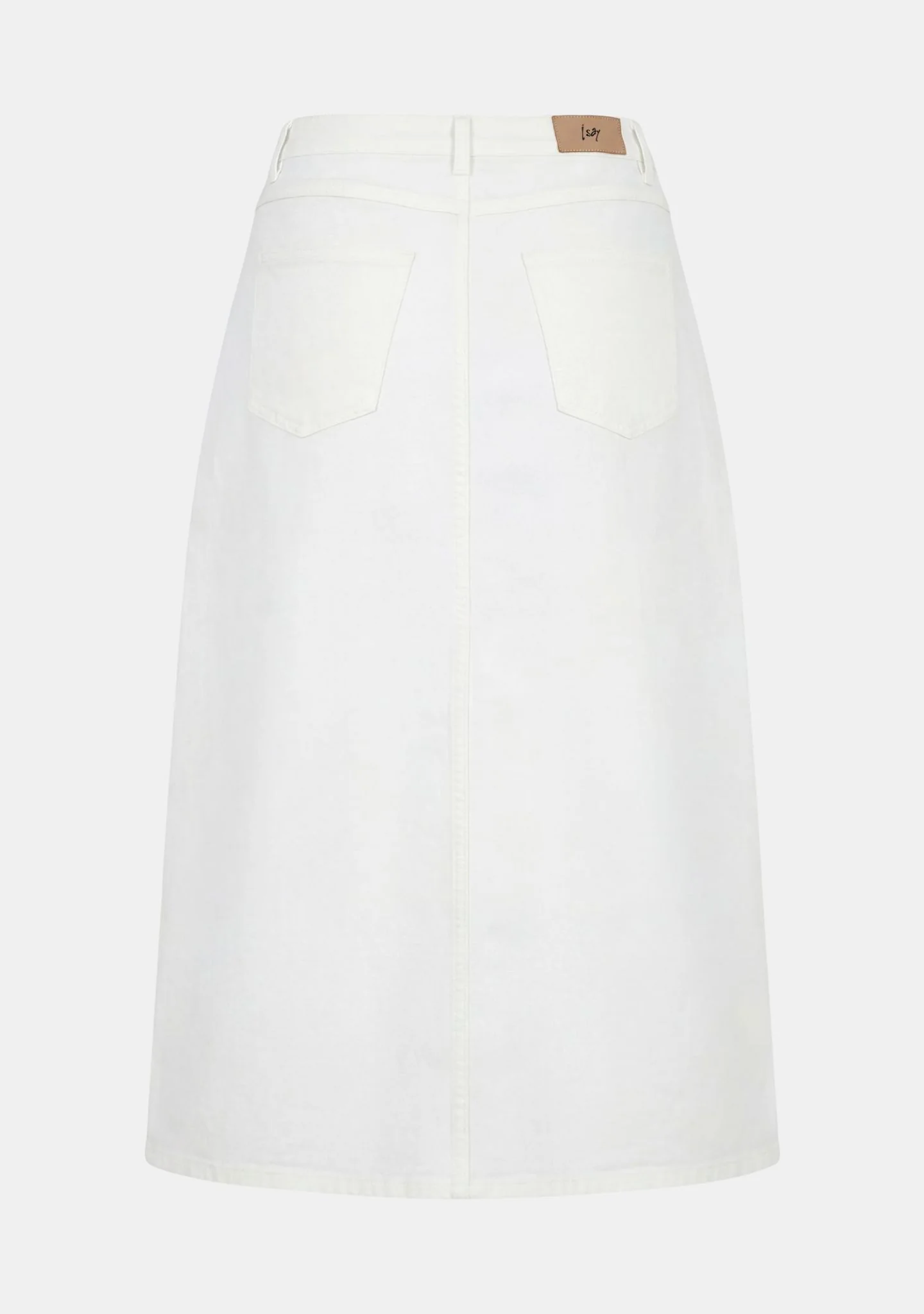 Carpi Denim Skirt - Broken White - Image 5
