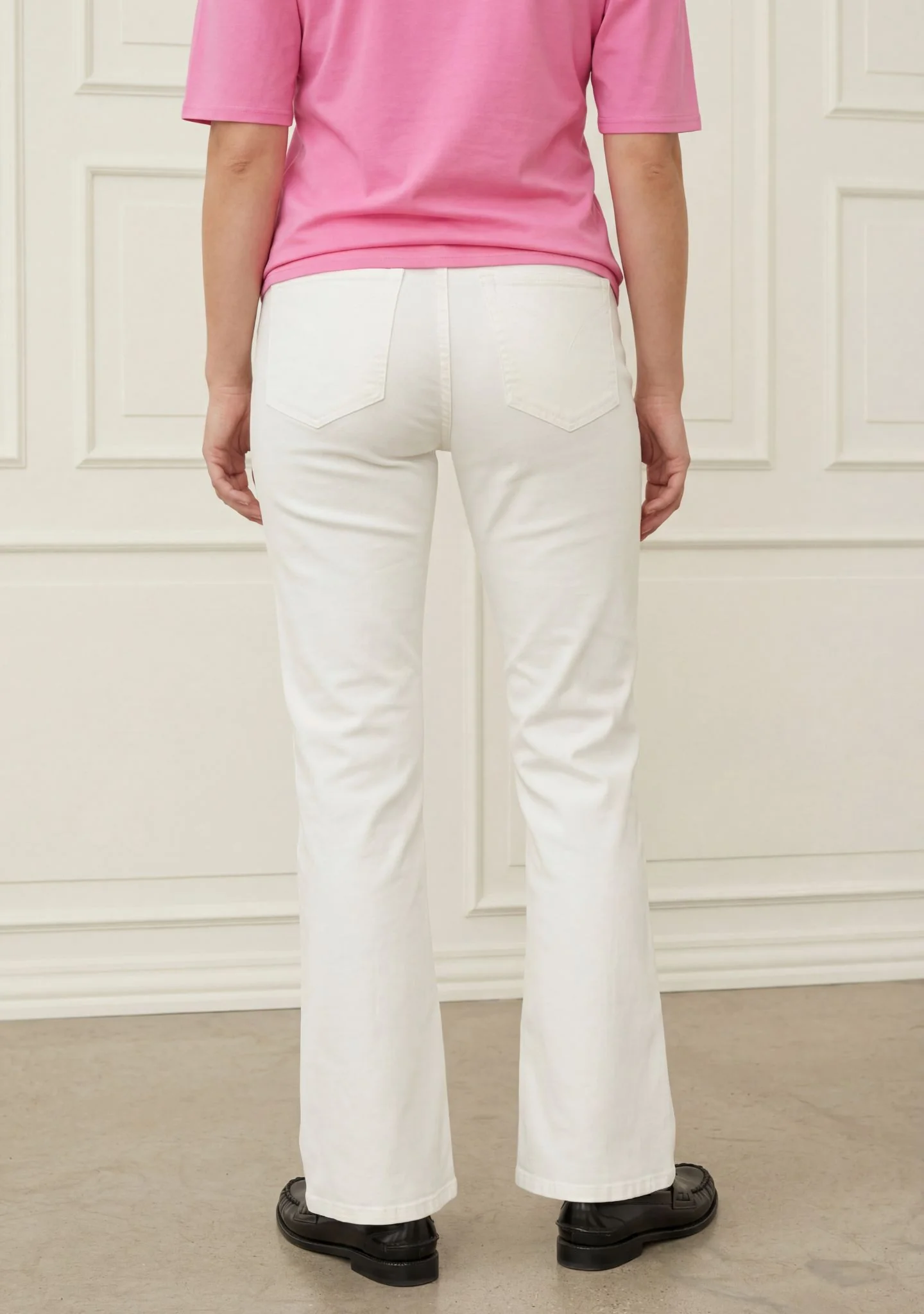 Carpi Twill Flare Pant - Broken White - Image 2