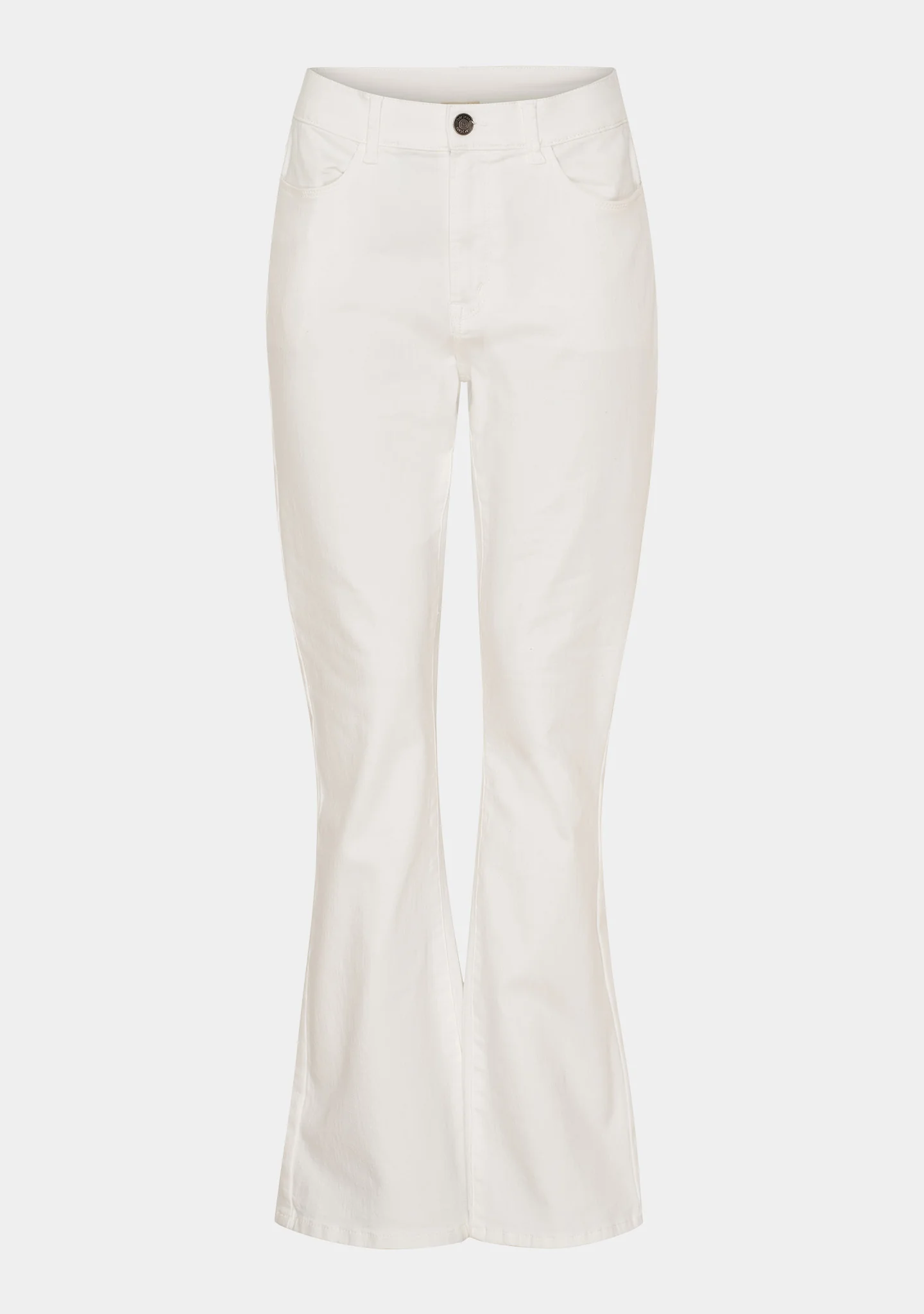 Carpi Twill Flare Pant - Broken White - Image 6