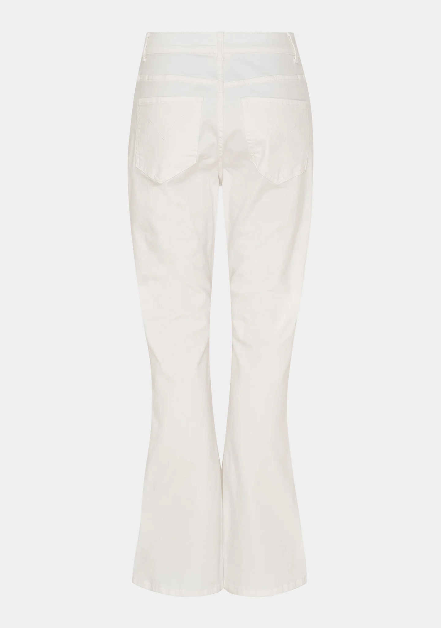 Carpi Twill Flare Pant - Broken White - Image 7