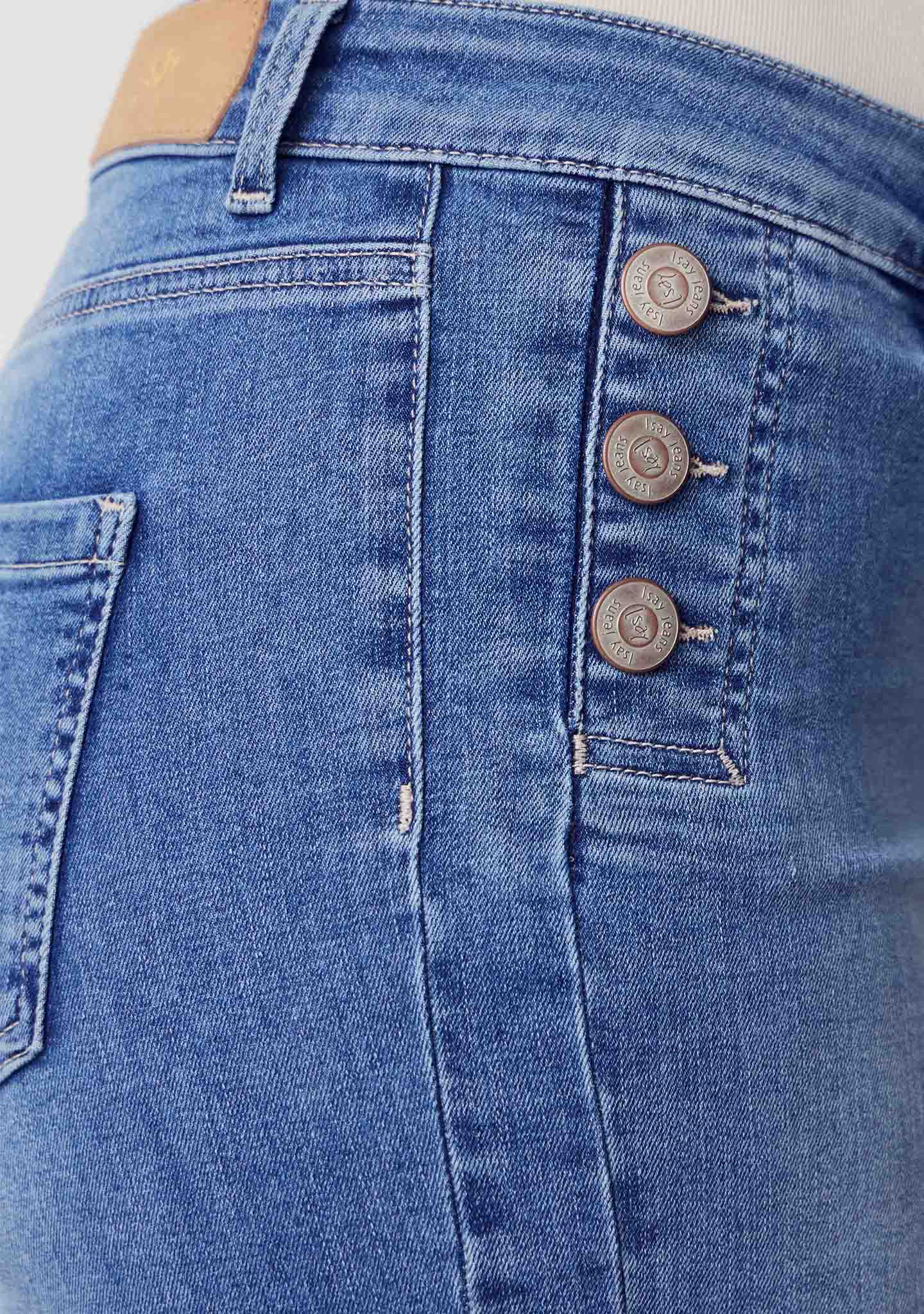 Como Button Jeans - Como Basic Wash - Image 6