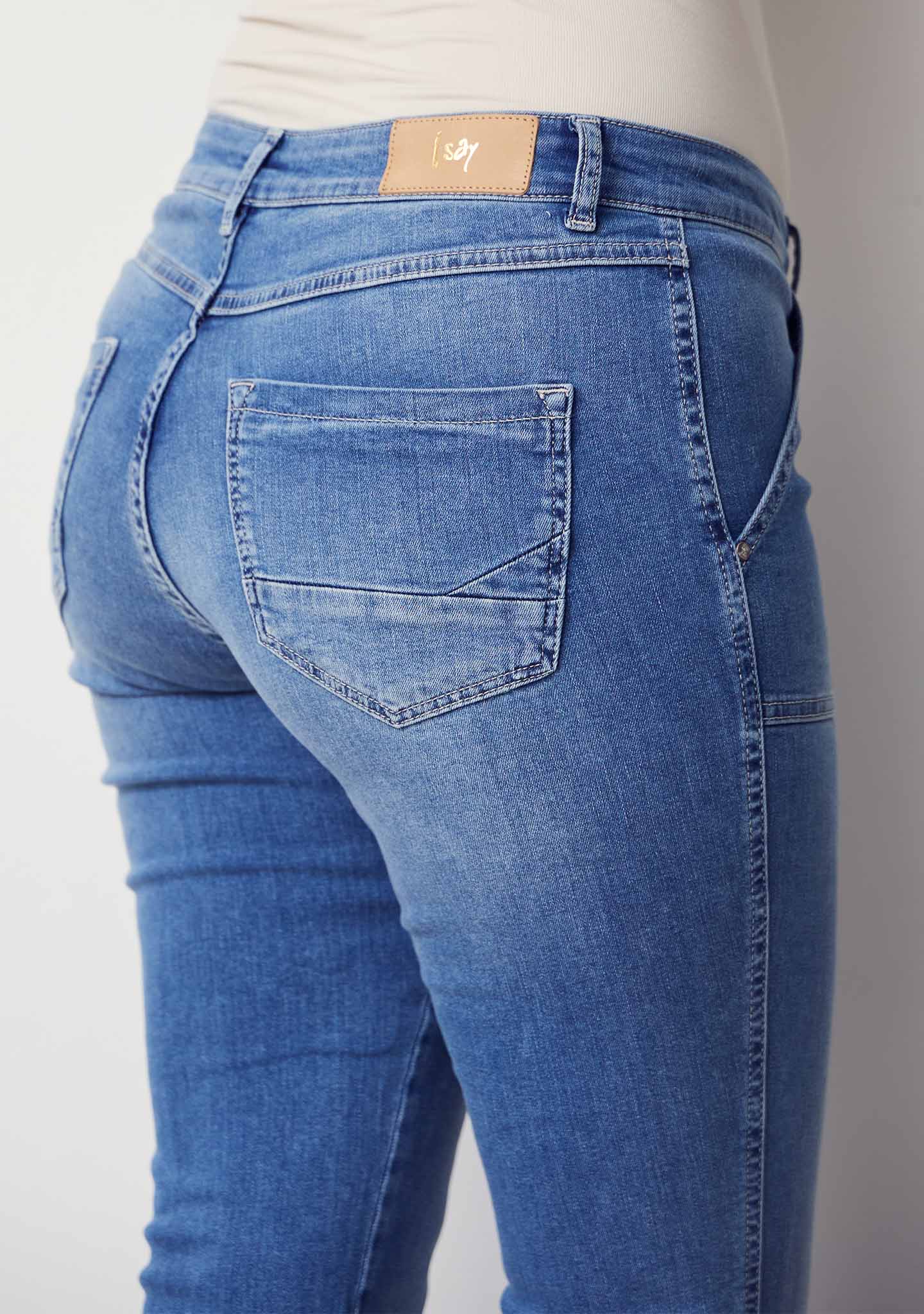 Como Flare Jeans - Como Basic Wash - Image 4