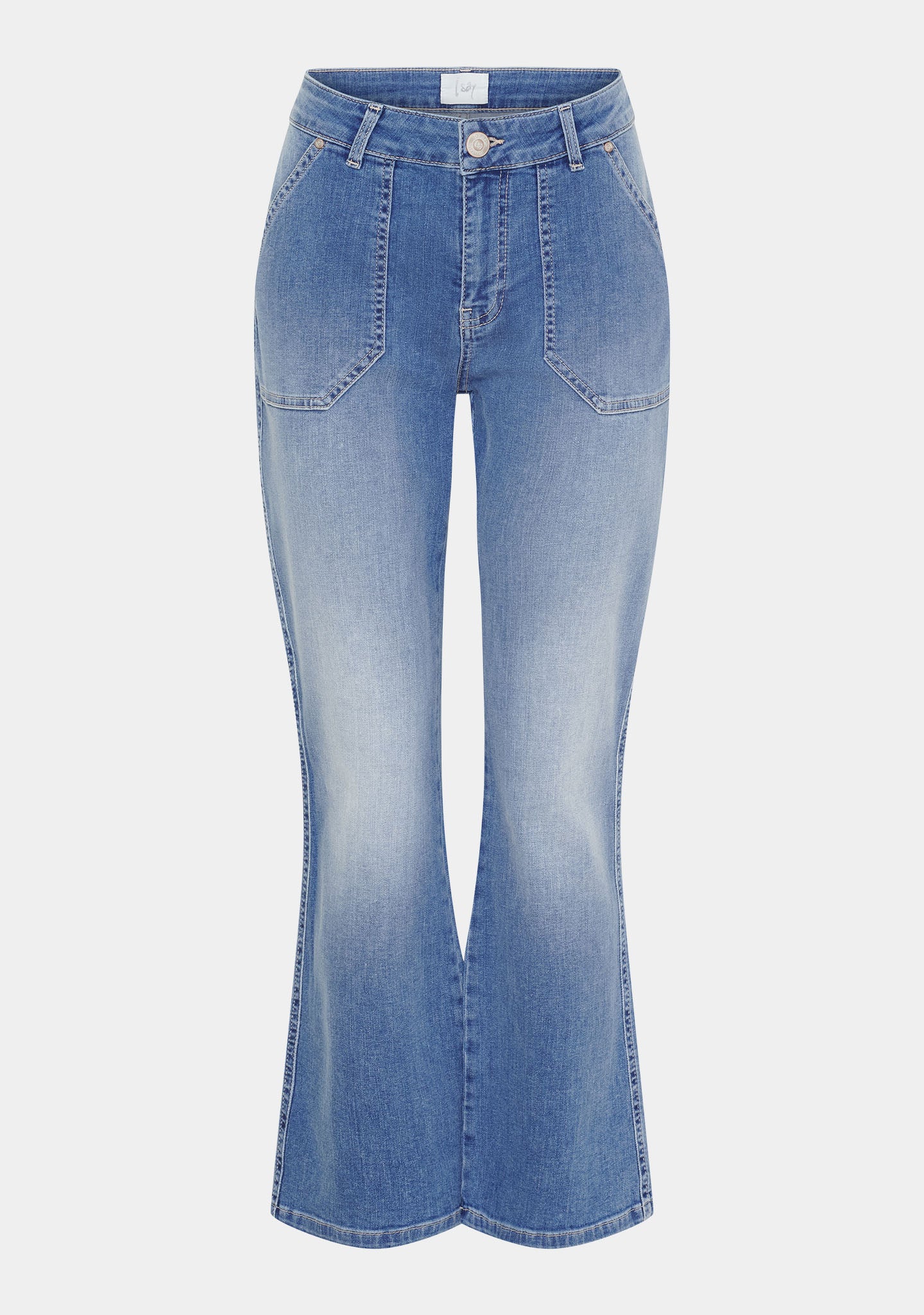 Como Flare Jeans - Como Basic Wash - Image 8