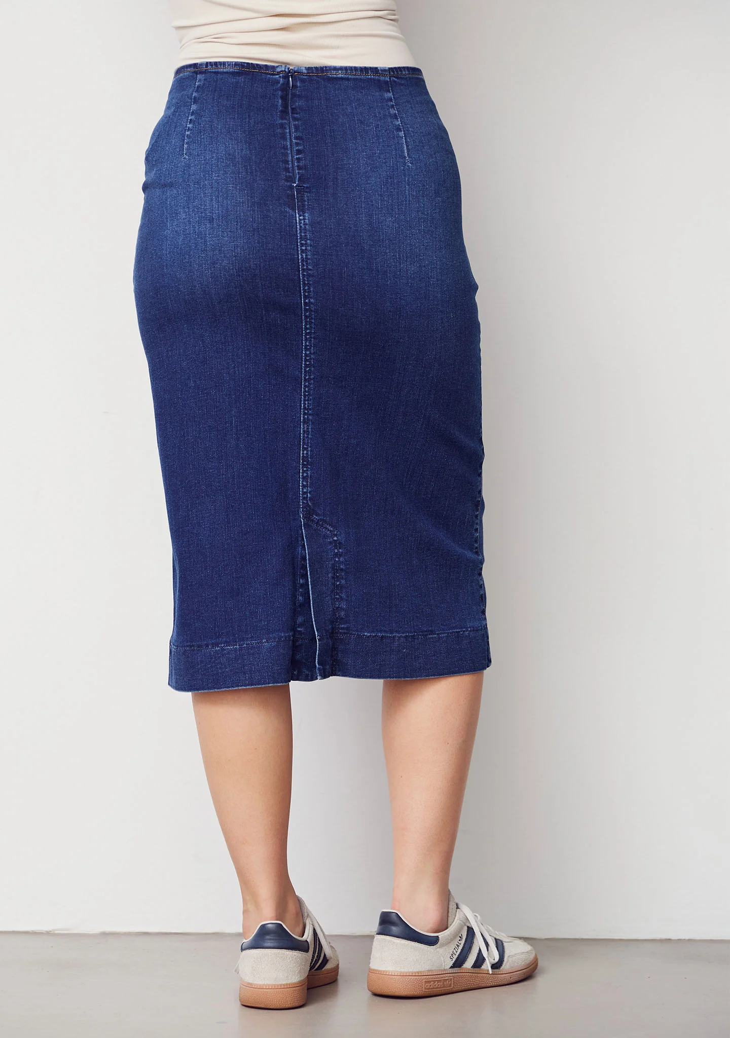 Como Highwaist Skirt - Dark denim - Image 6