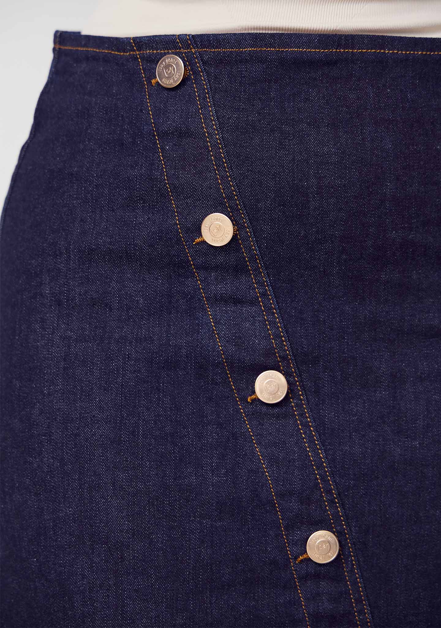 Como New Skirt - Unwashed Denim - Image 4