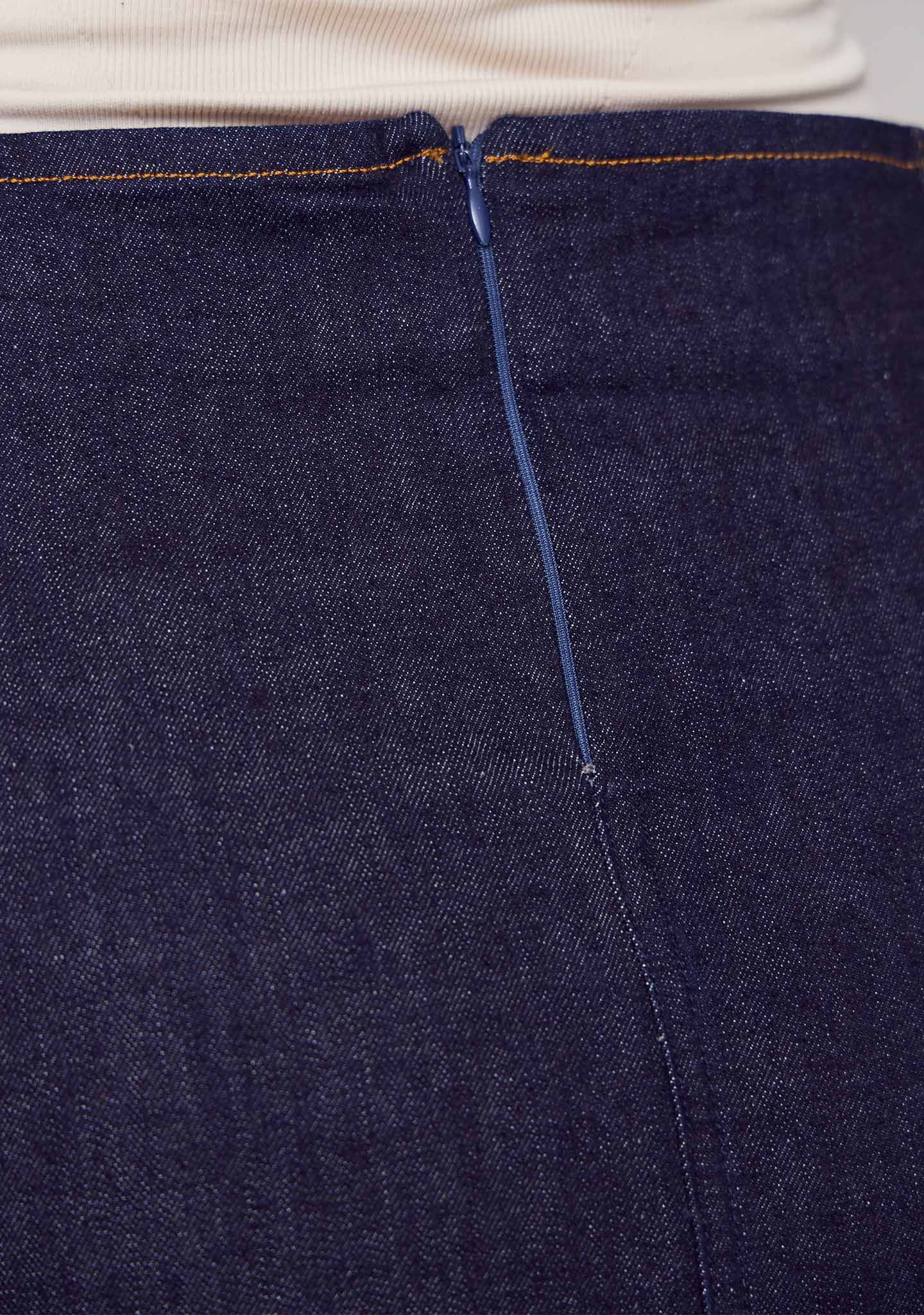 Como New Skirt - Unwashed Denim - Image 5