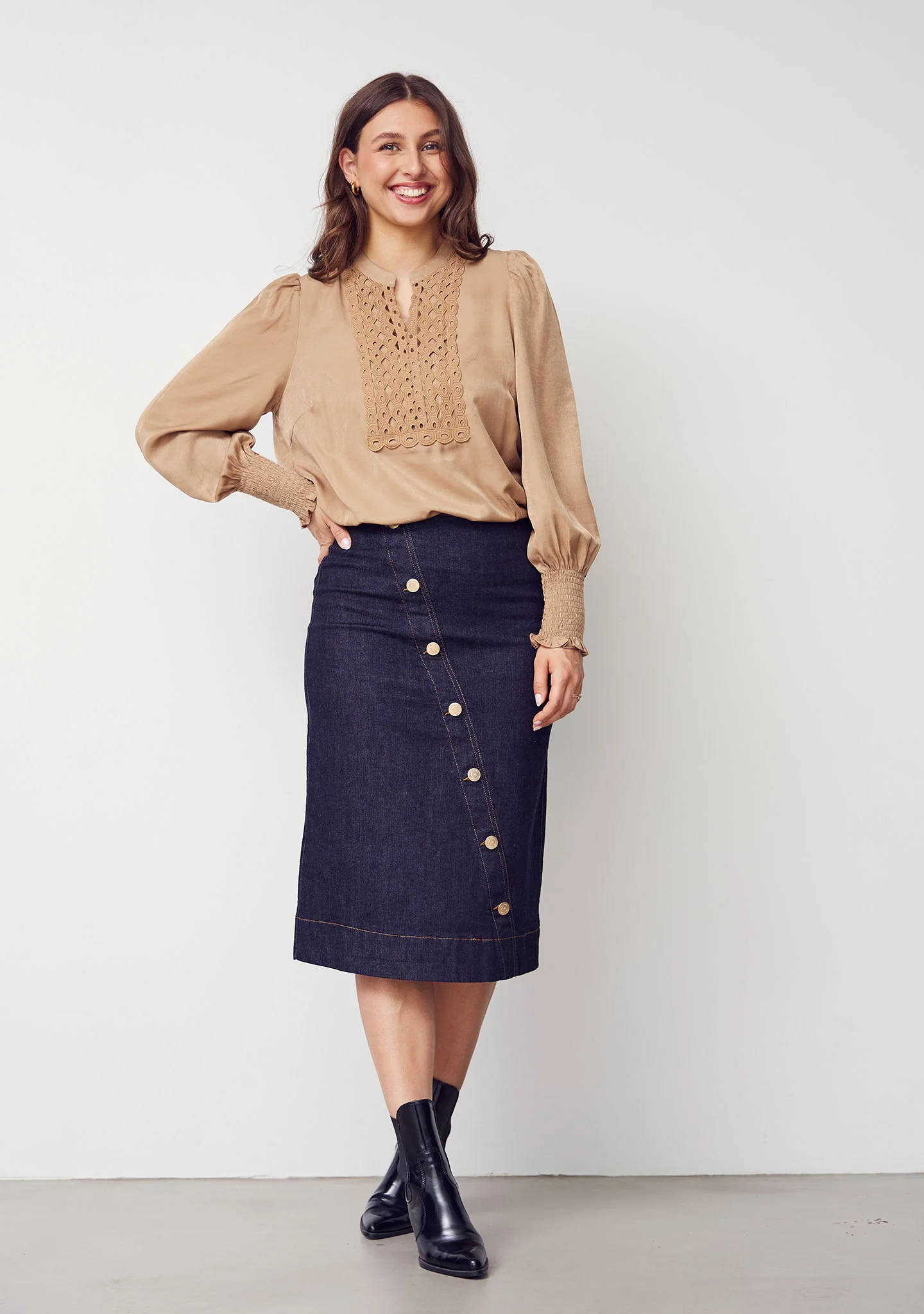 Como New Skirt - Unwashed Denim - Image 7