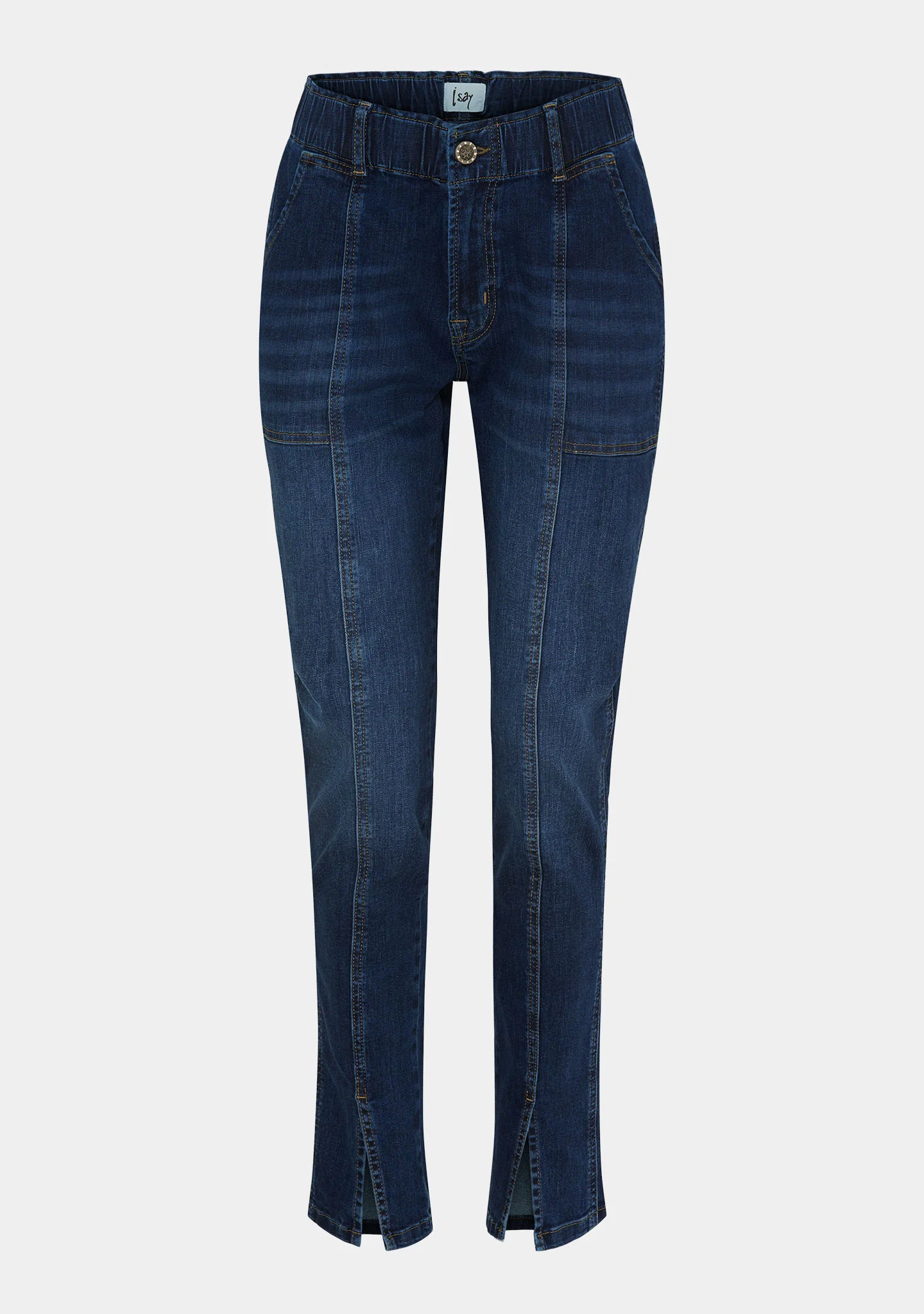 Como Split Jeans - Dark denim - Image 6