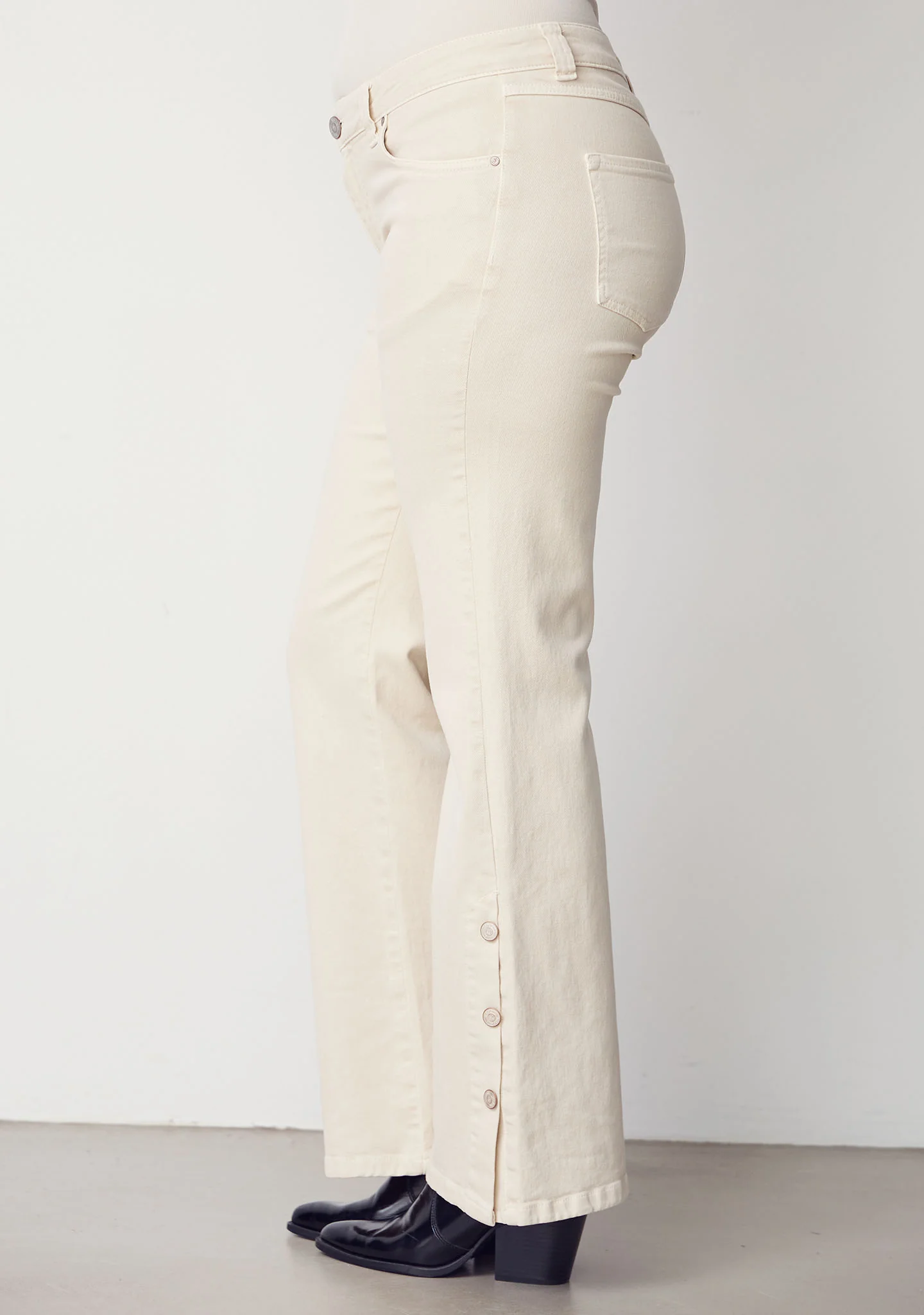 Como Twill Button Pant - Desert - Image 3