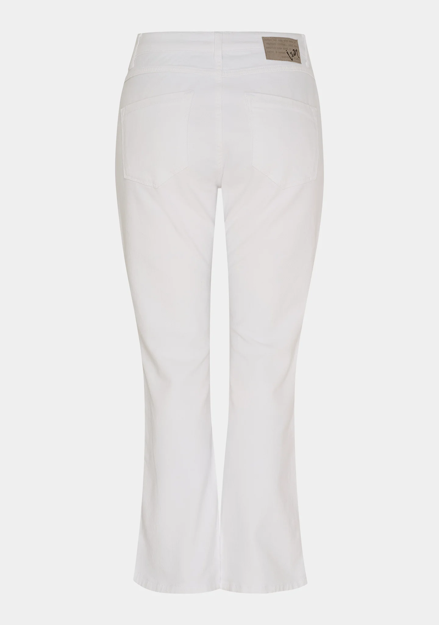 Como Twill Flare Pant - White - Image 9