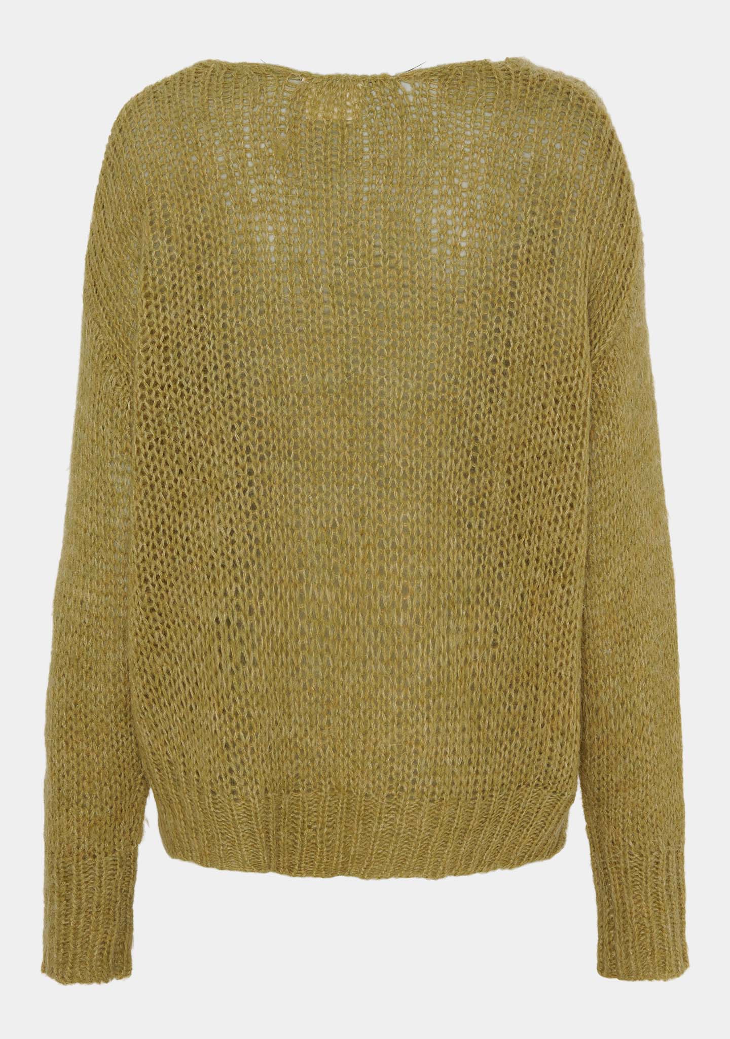 Cosima Knit - Lime Melange - Image 6