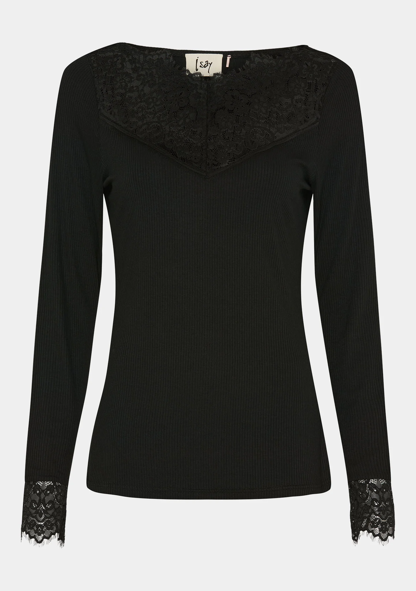 Dee Lace Blouse - Black - Image 4