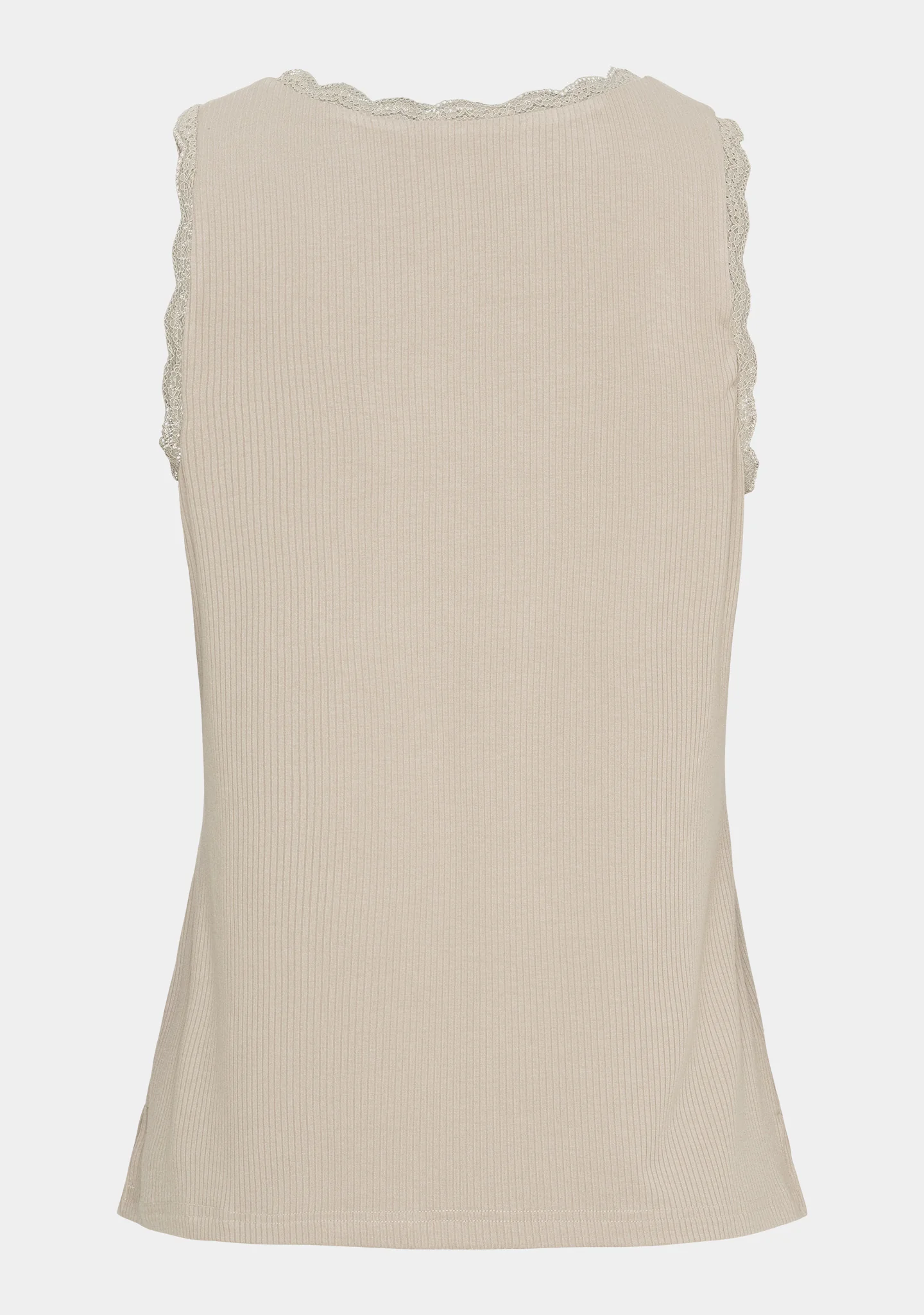 Dee O-Neck Top - Sand - Image 2