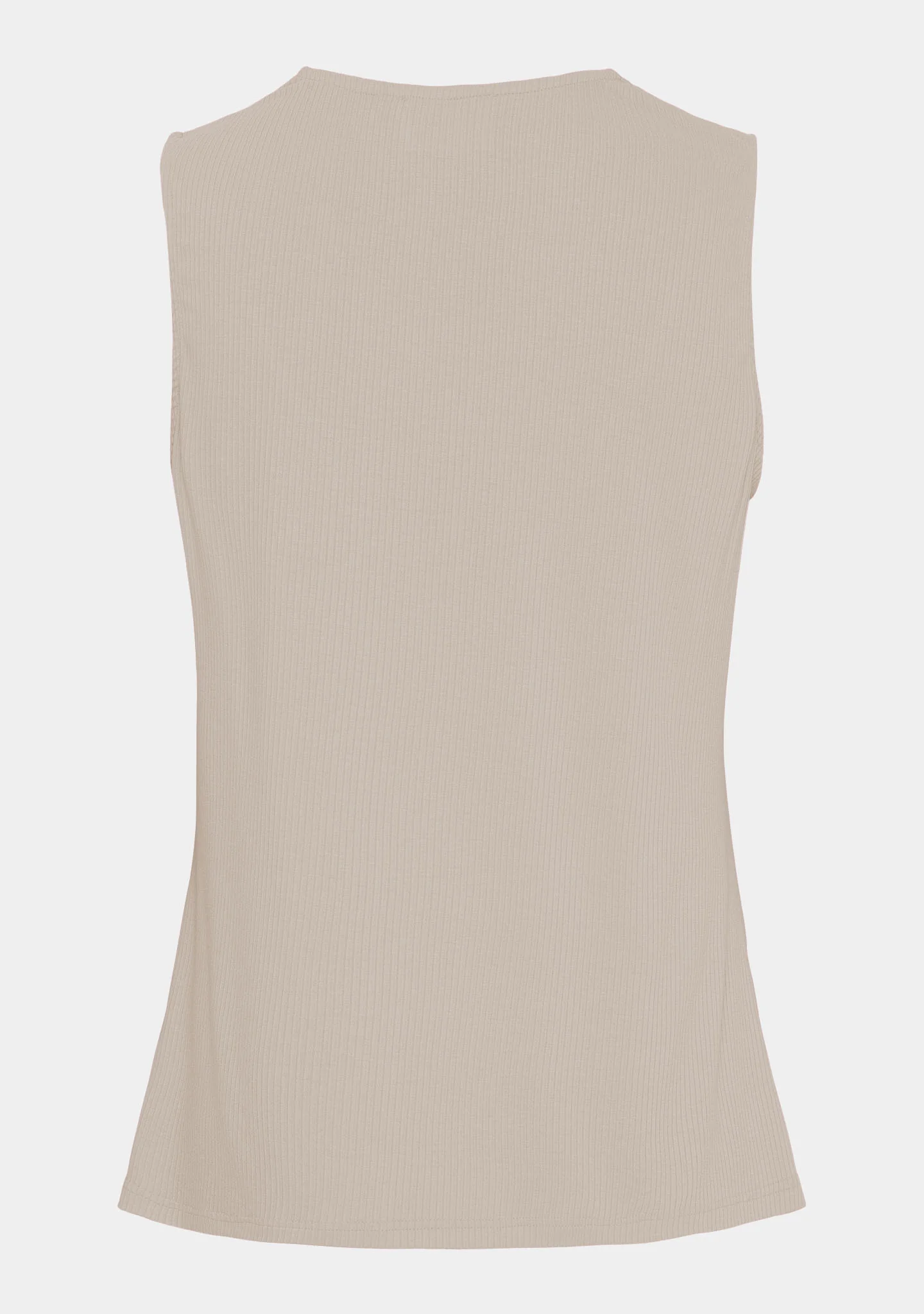 Dee V-Neck Top - Sand - Image 2