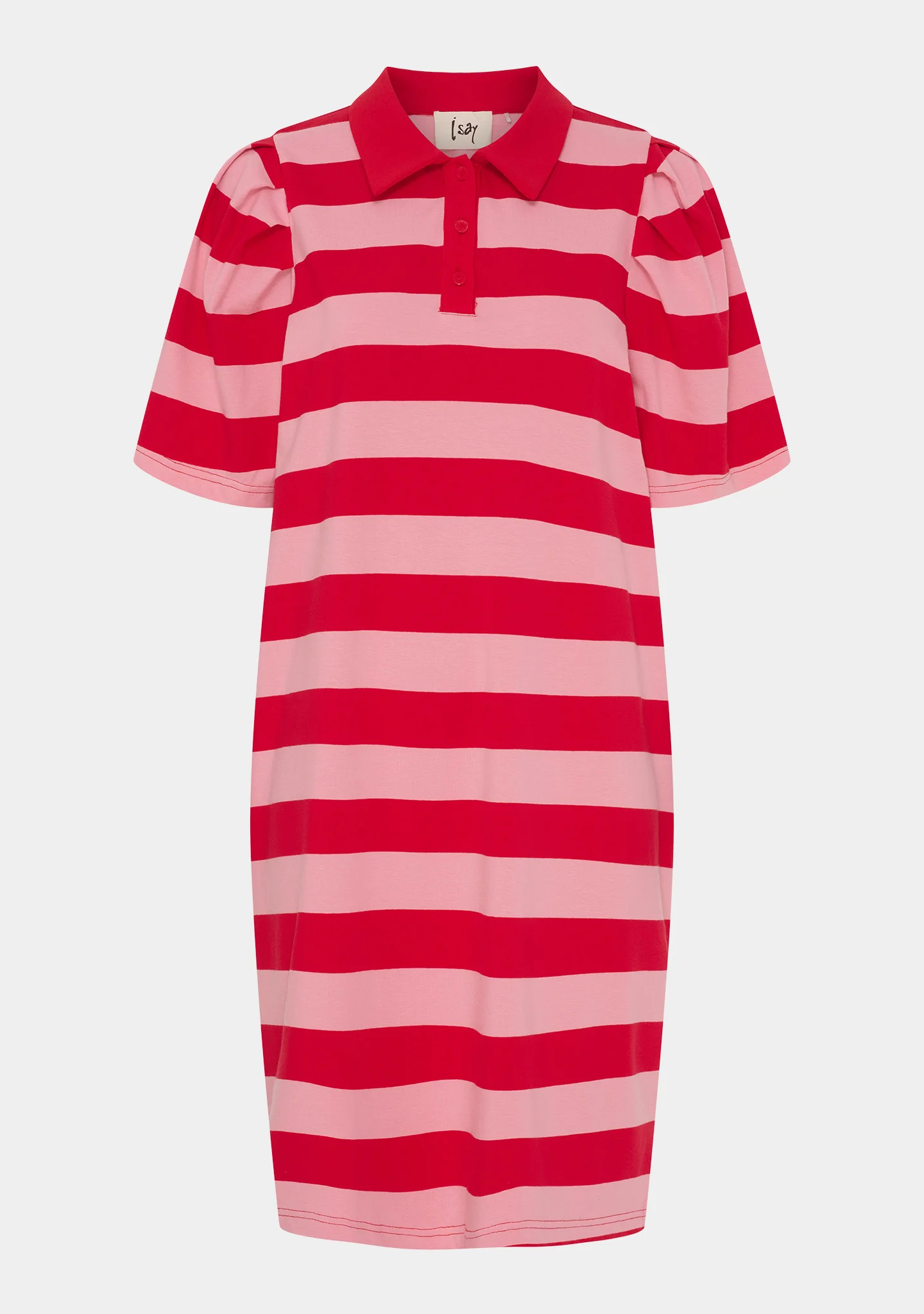 Ditte New Dress - Raspberry/Pink Stripe - Image 5