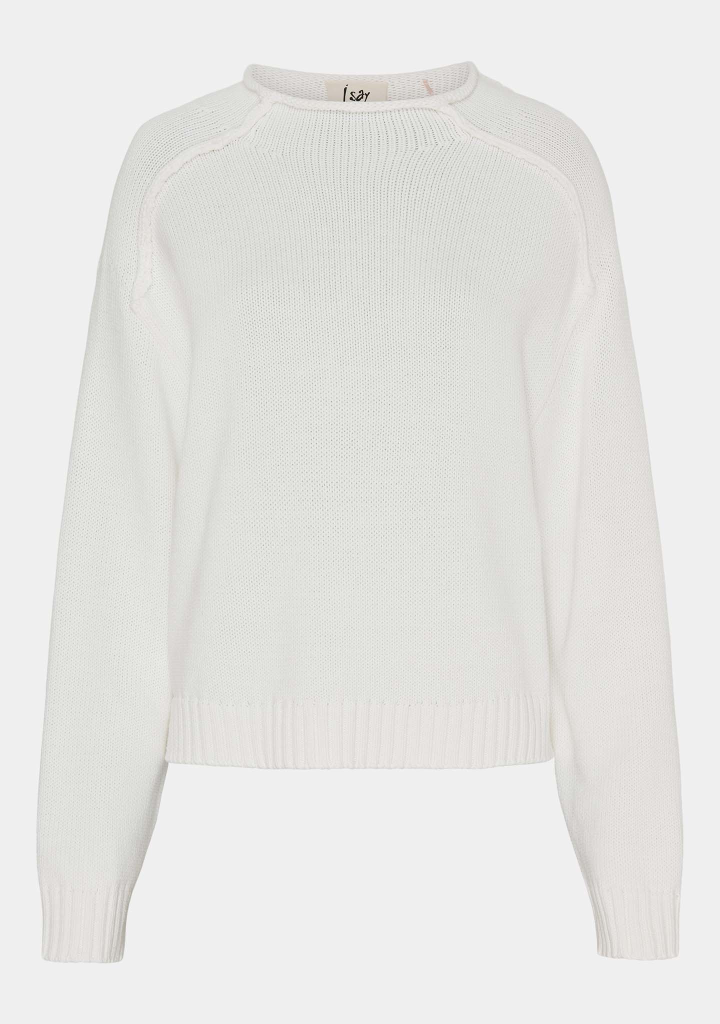 Ellen Knit Pullover - Broken White