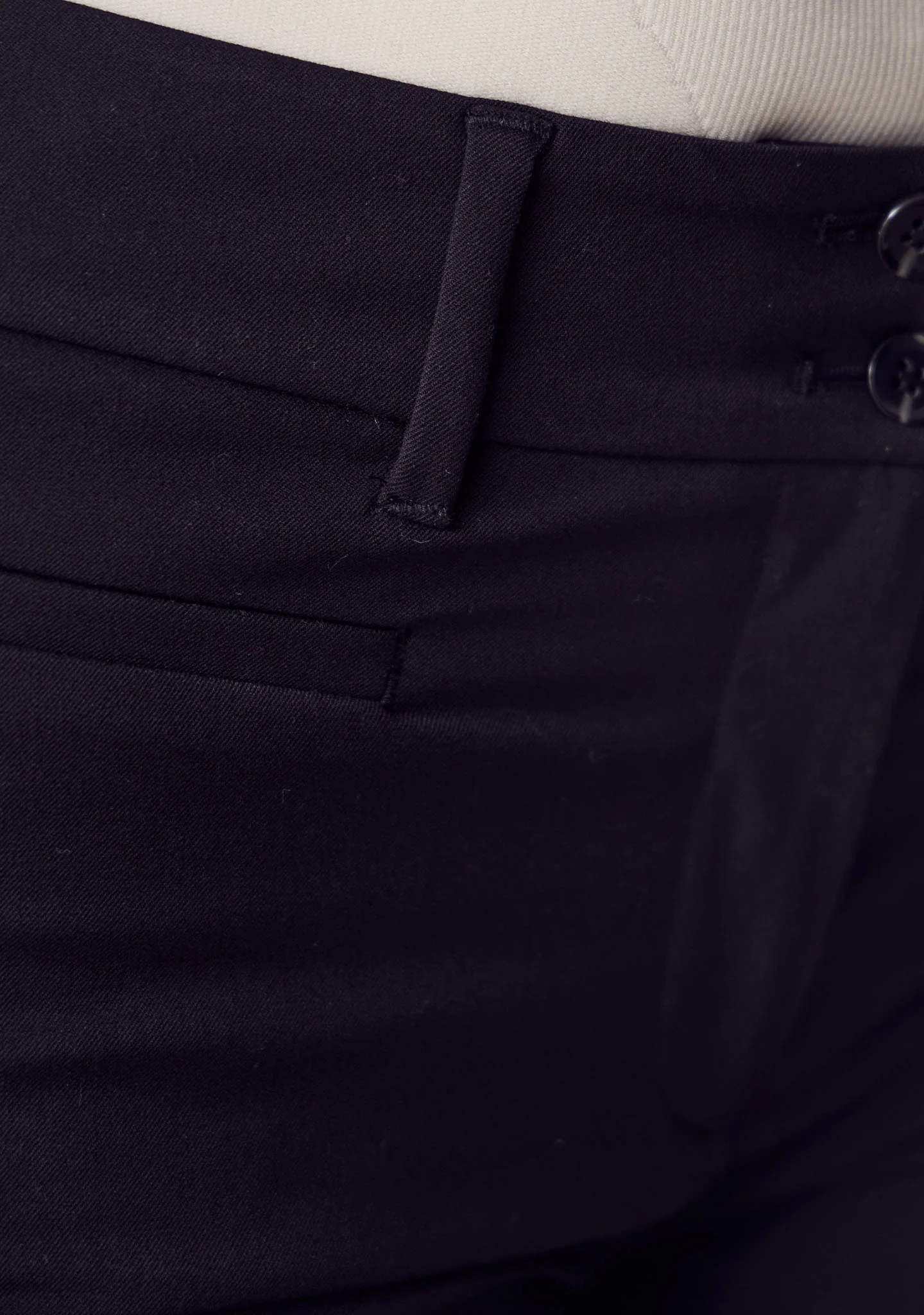 Firenze Straight Pant - Black - Image 5