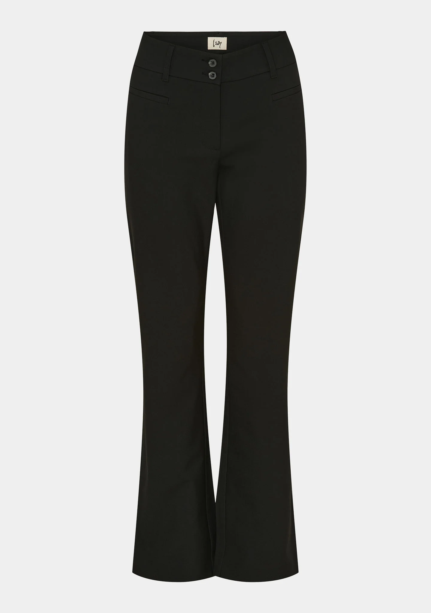 Firenze Straight Pant - Black - Image 7