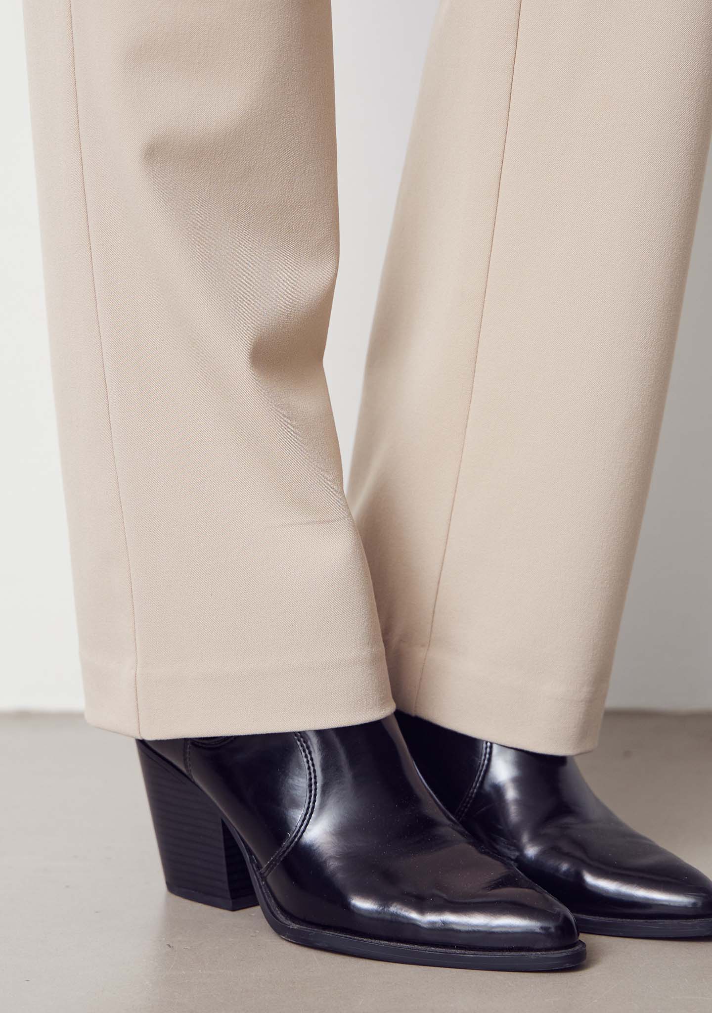 Firenze Straight Pant - Sand - Image 6