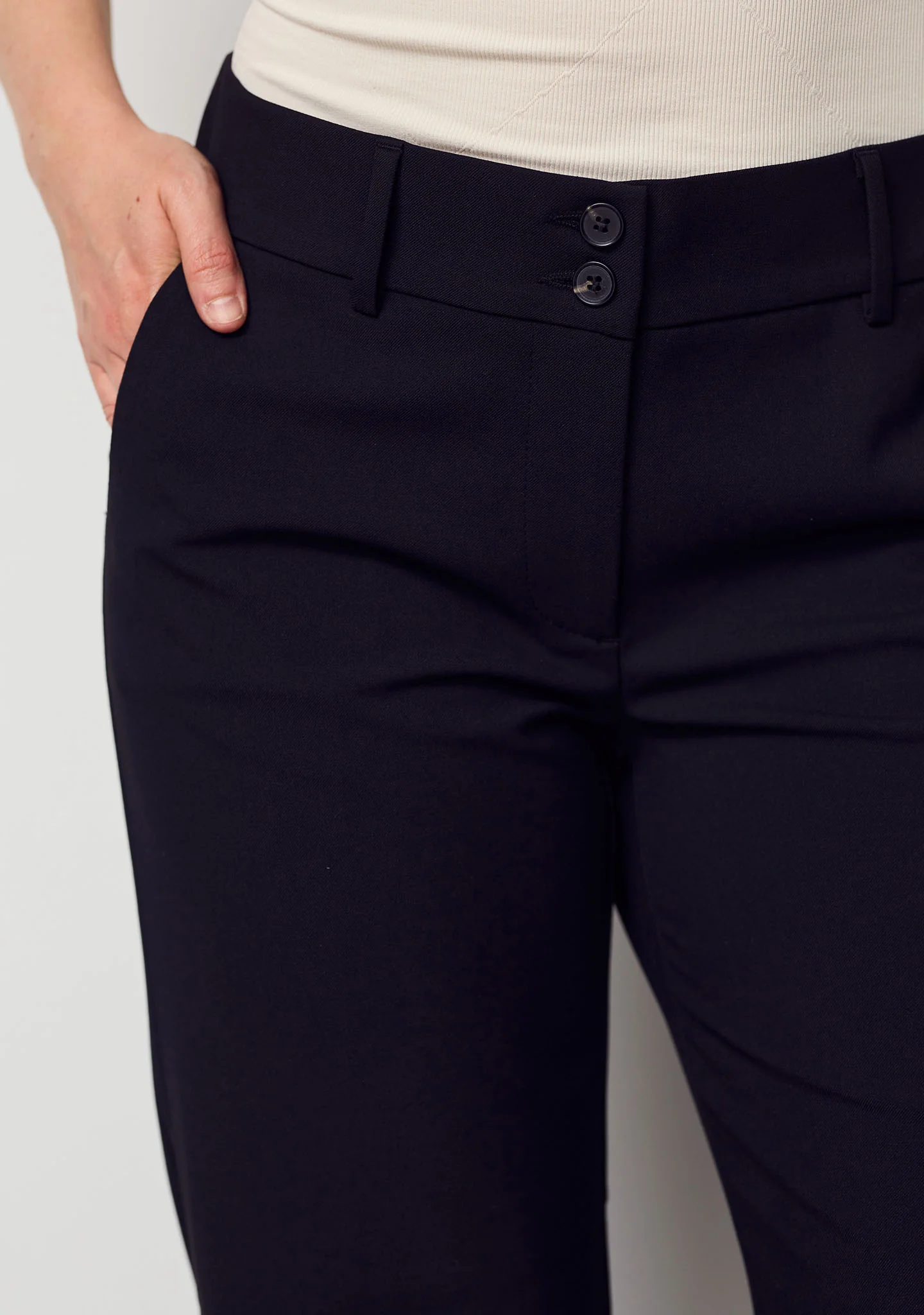 Firenze Wide Pant - Black - Image 4