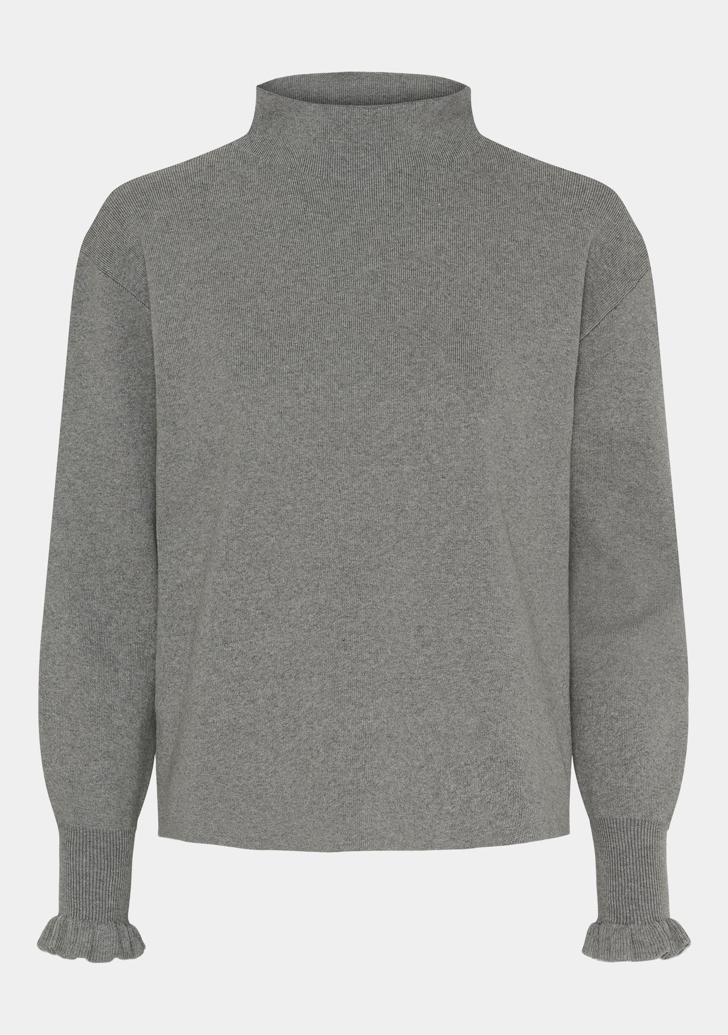 Frigga New Pullover - Grey Melange