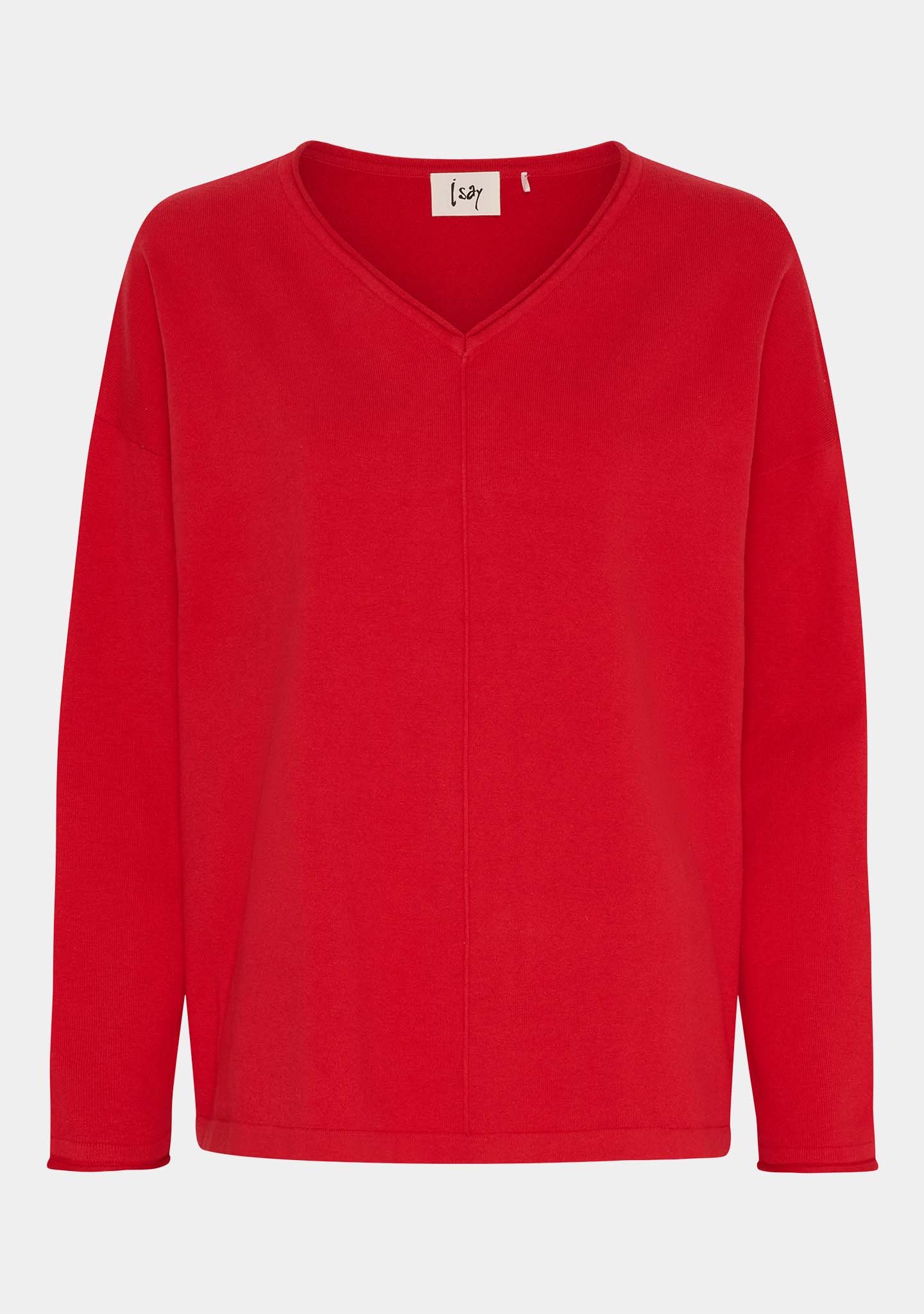 Frigga V-Neck - Fresh Red - Image 5