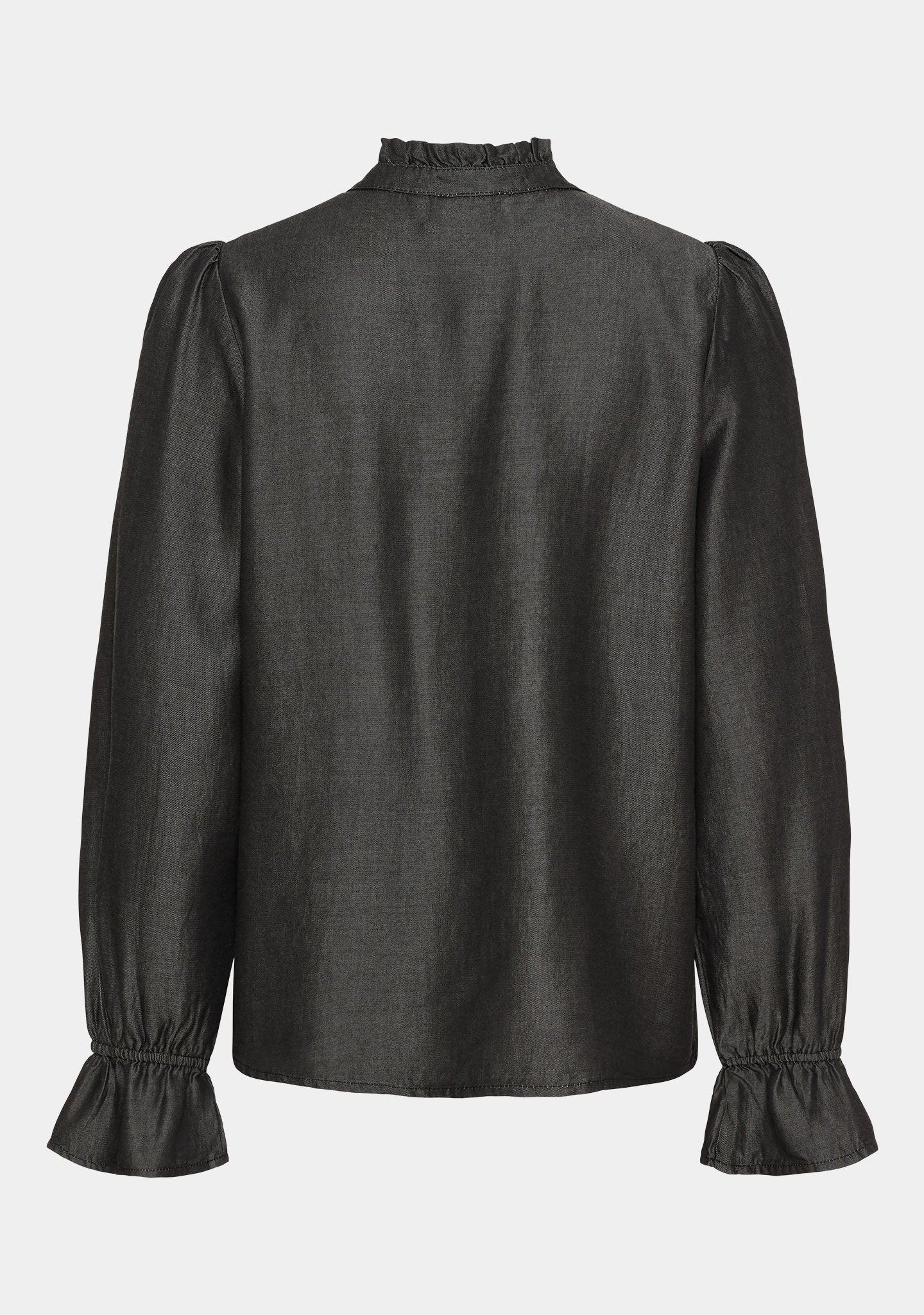 Ganja Flounce Shirt - Dark Grey Wash - Image 5