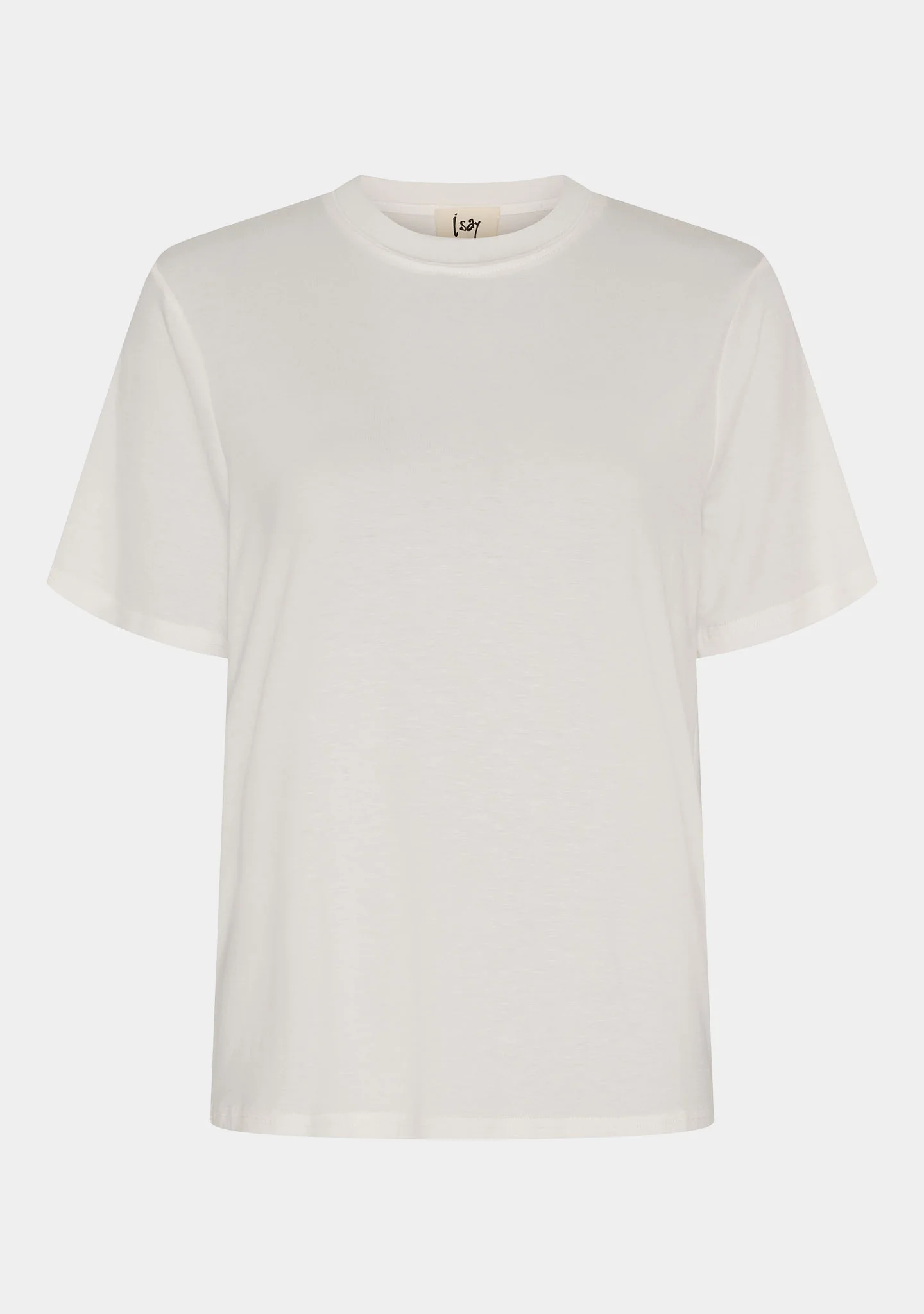 Gritt O-Neck T-Shirt - Broken White