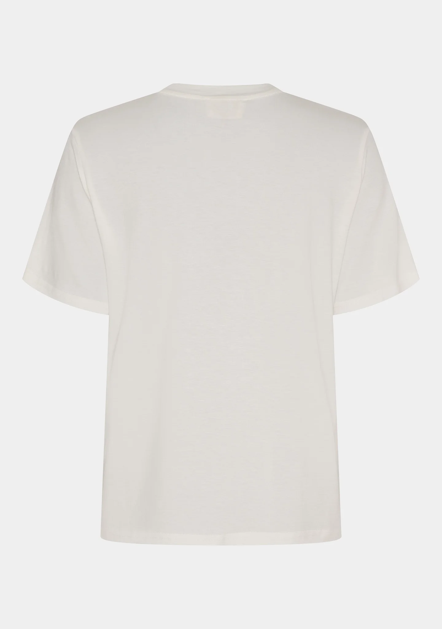Gritt O-Neck T-Shirt - Broken White - Image 2