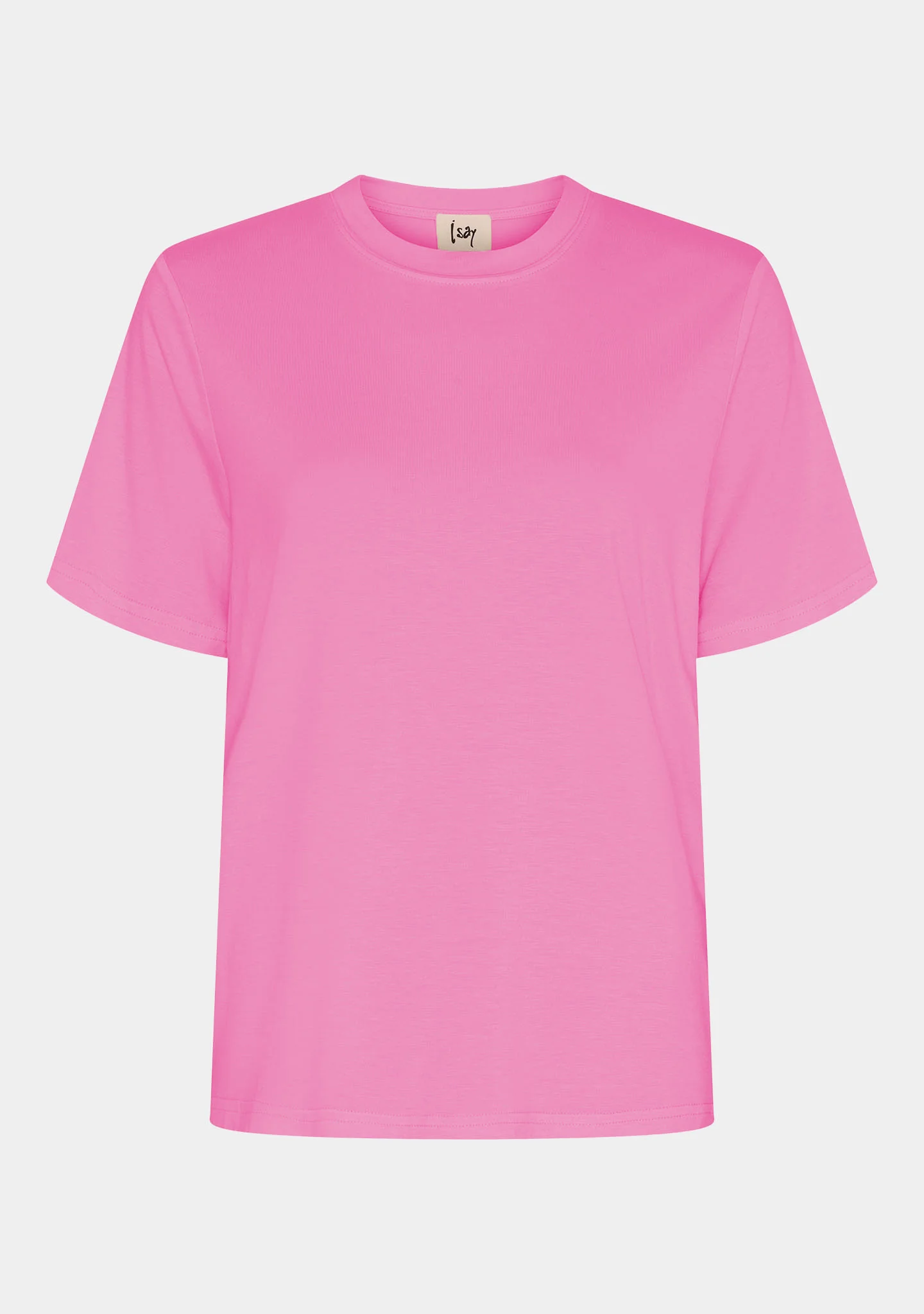Gritt O-Neck T-Shirt - Hot pink - Image 5